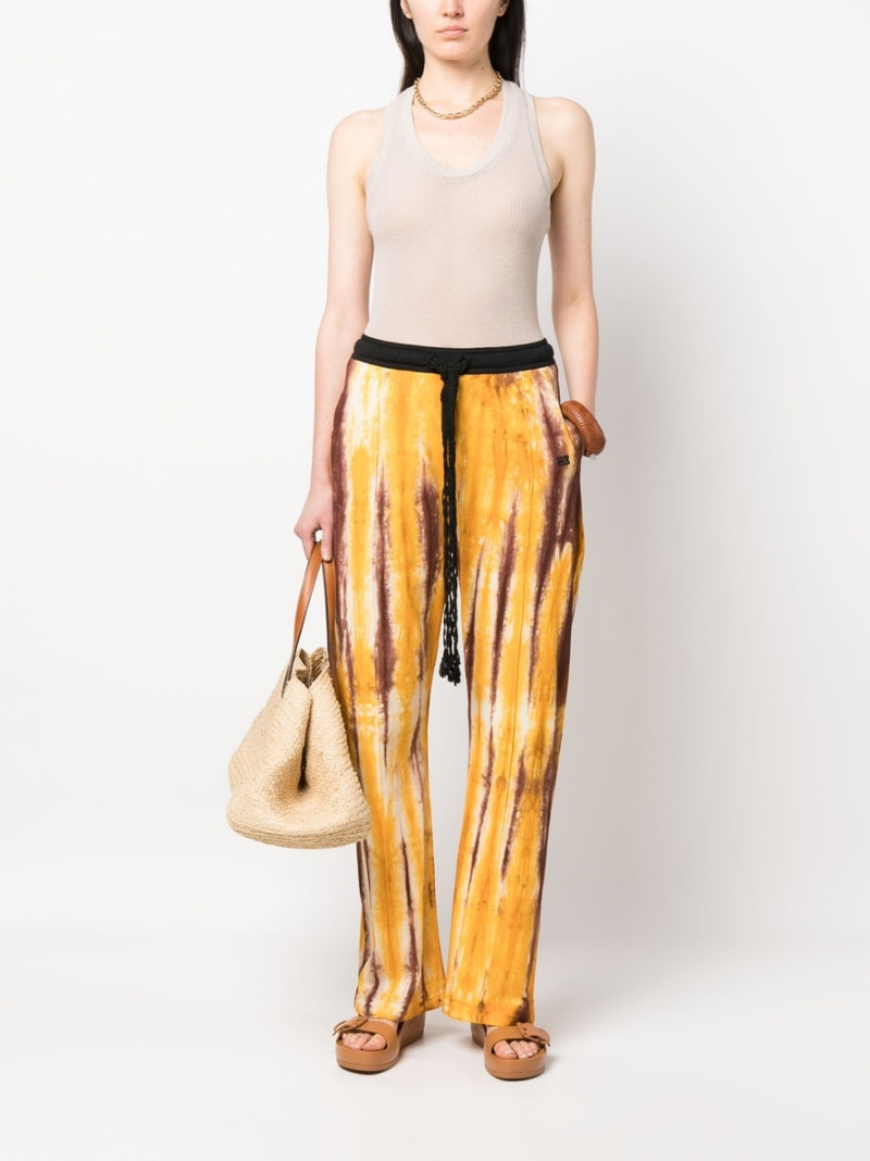 WALES BONNER Air Jersey hand-dyed trousers outlook