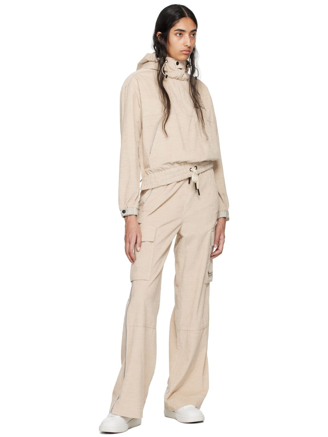 Beige Half-Zip Jacket - 4