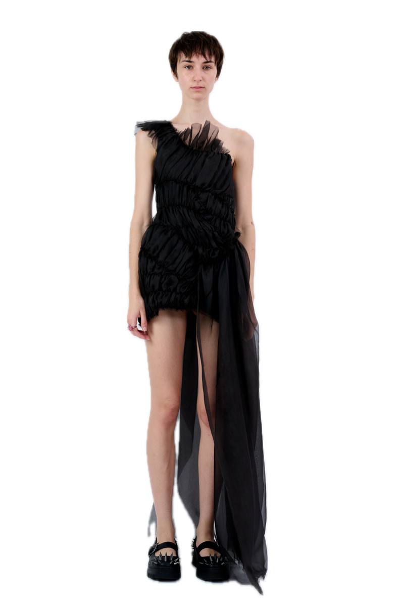 CHARCOAL JAZZELLE GOWN 1