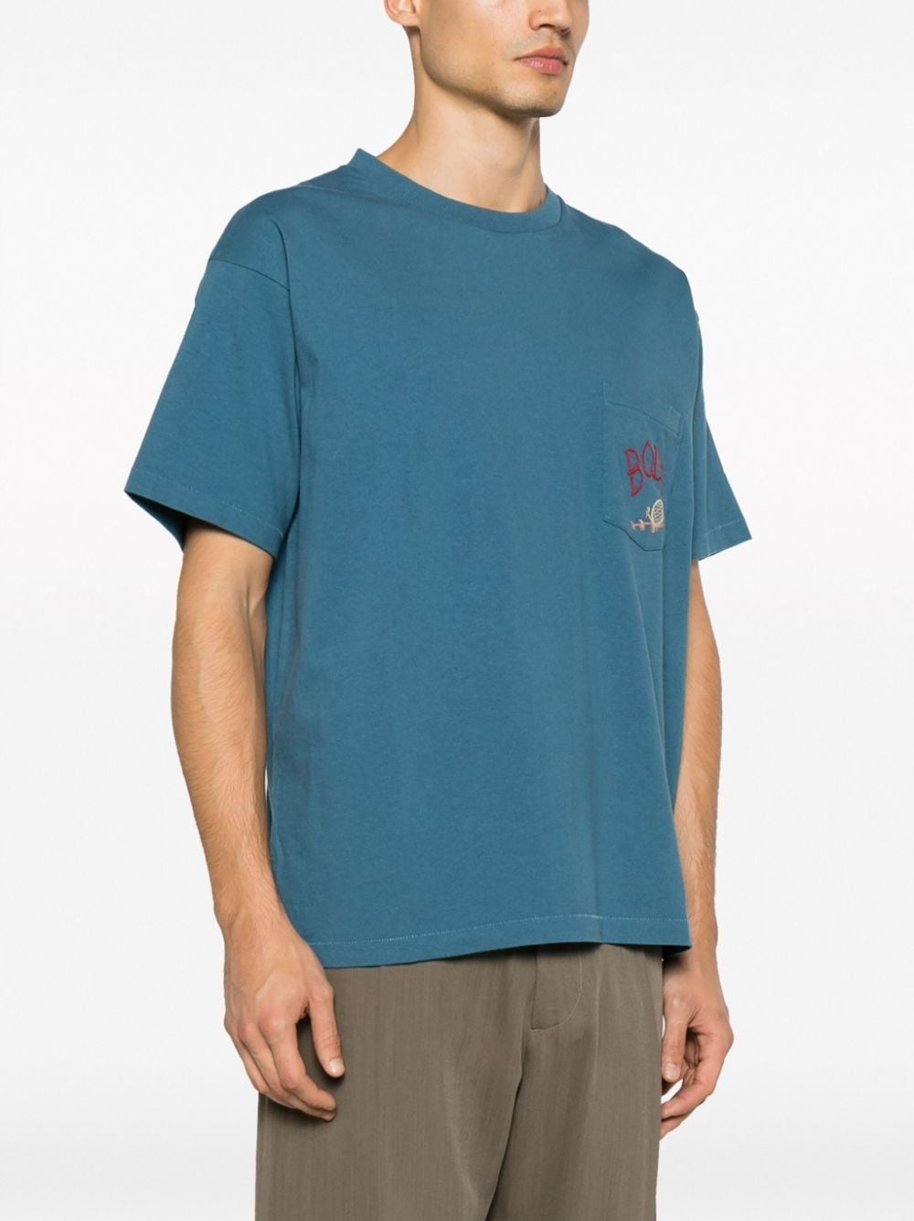 Sweet Pine logo-embroidery T-Shirt - 3