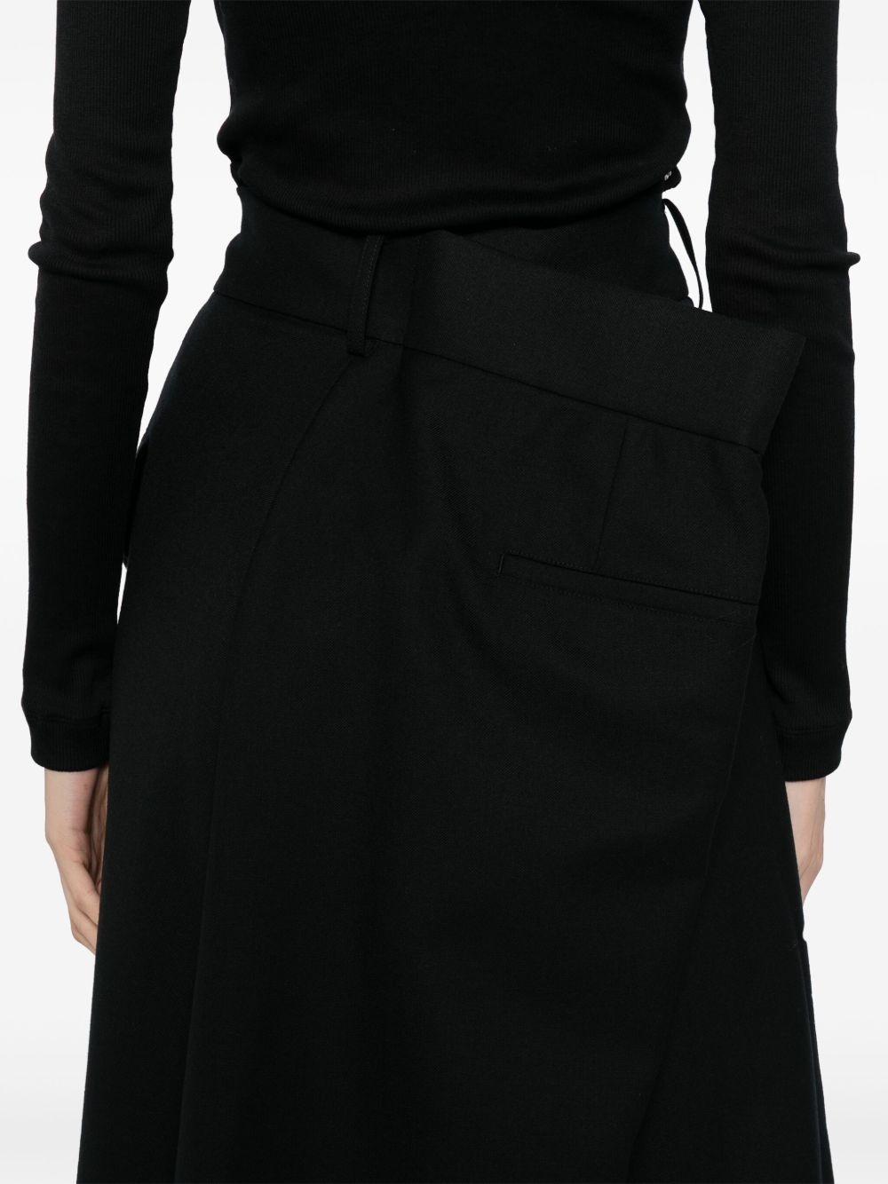 extended waistband skirt - 5