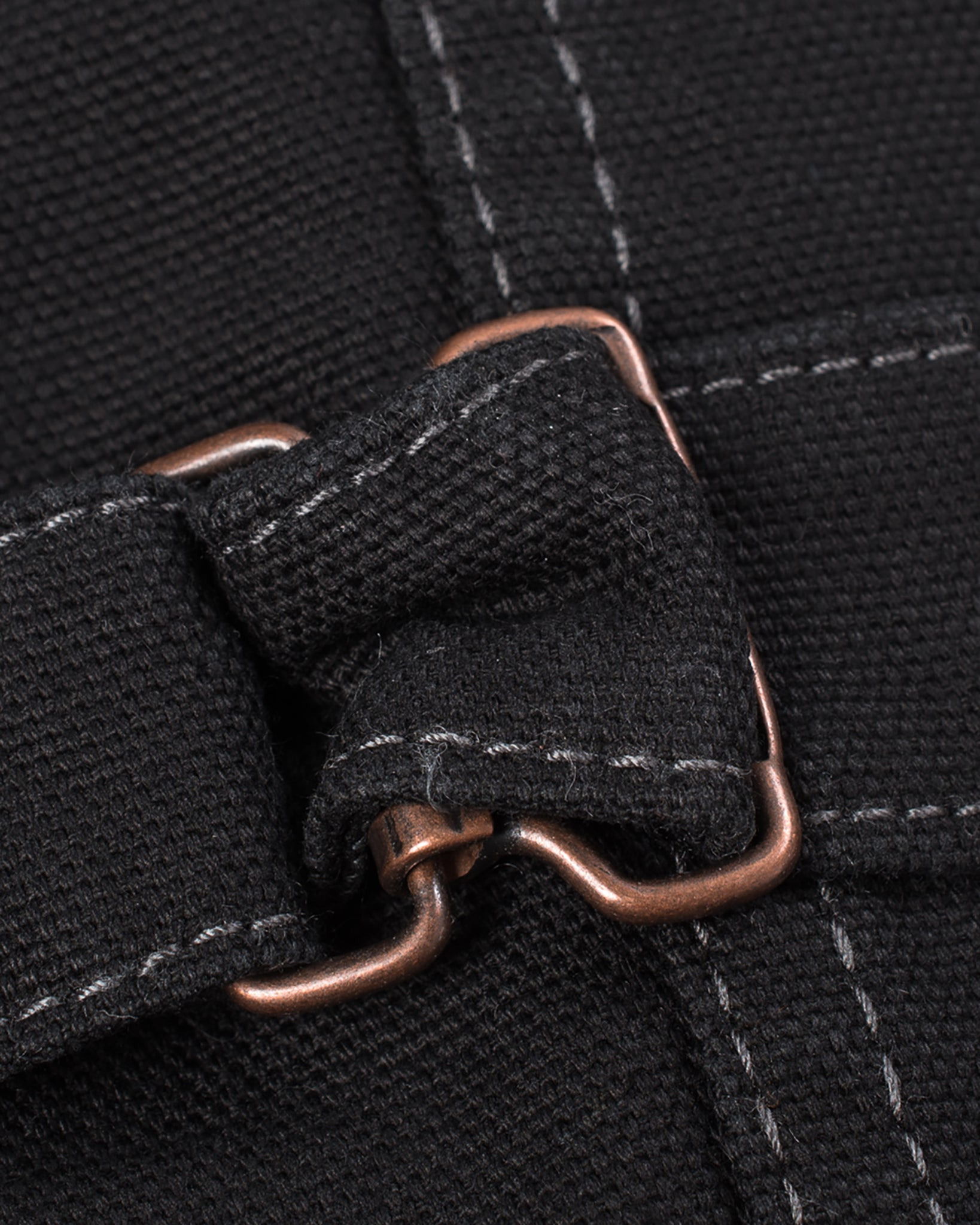 IHV-02-BLK 12oz Wabash/Duck Work Vest - Black/Black - 13