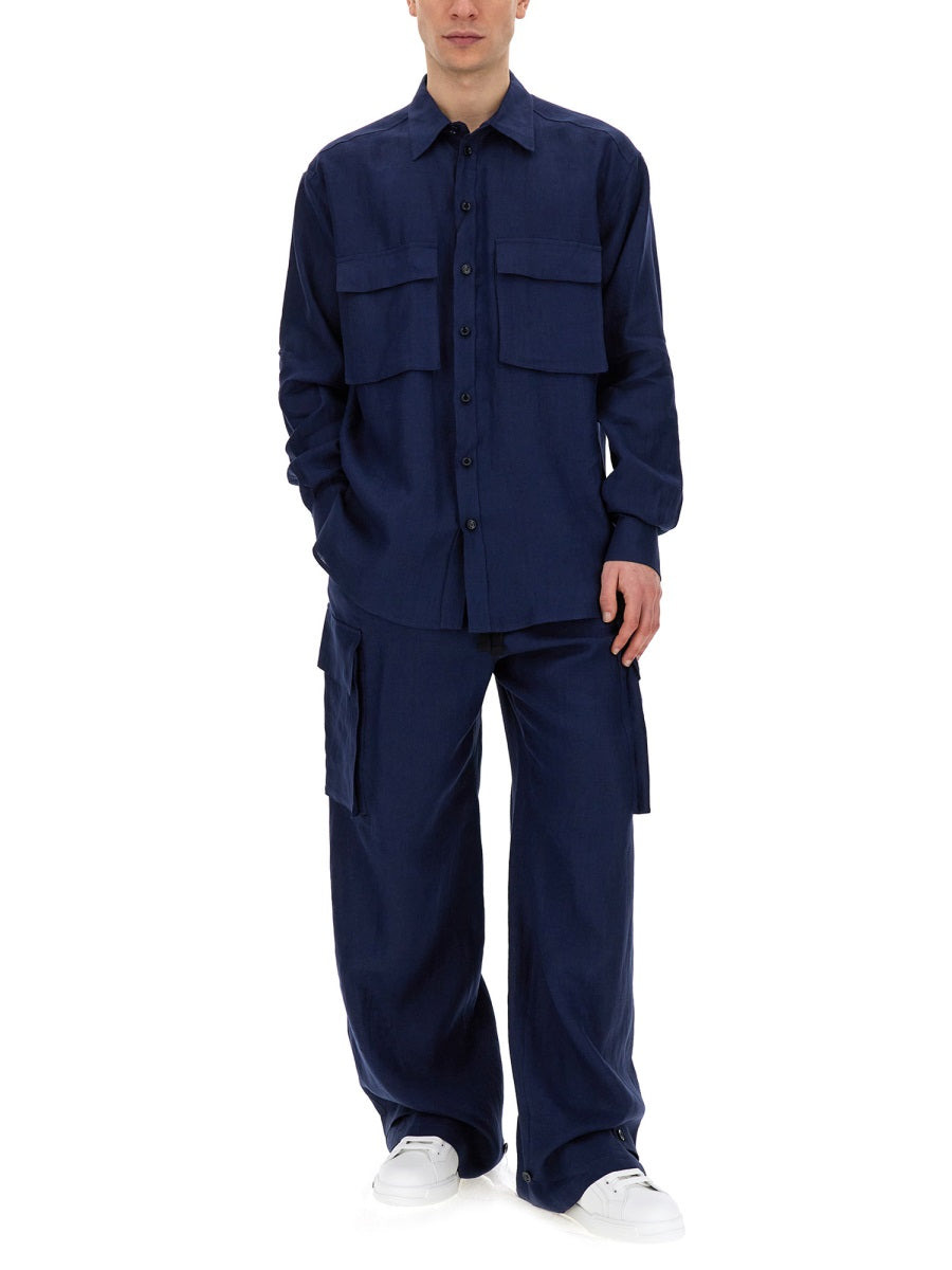 Dolce & Gabbana Men Shirt With Pockets - 2