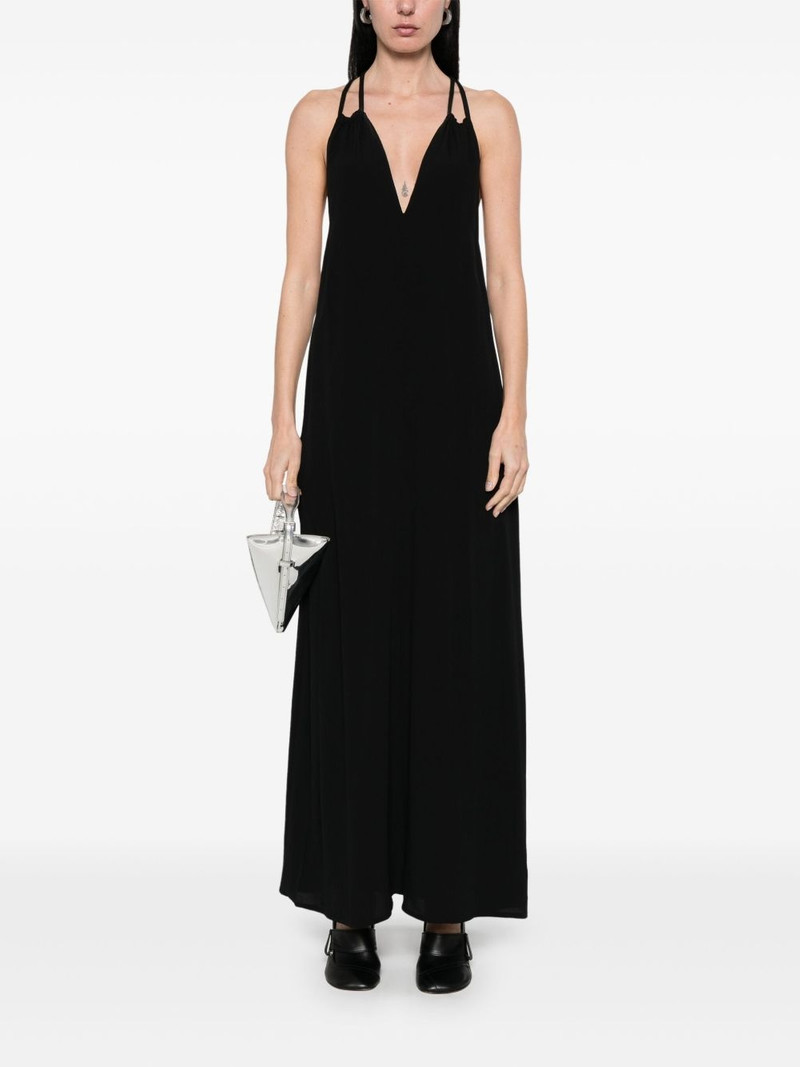 thom/krom V-neck maxi dress outlook