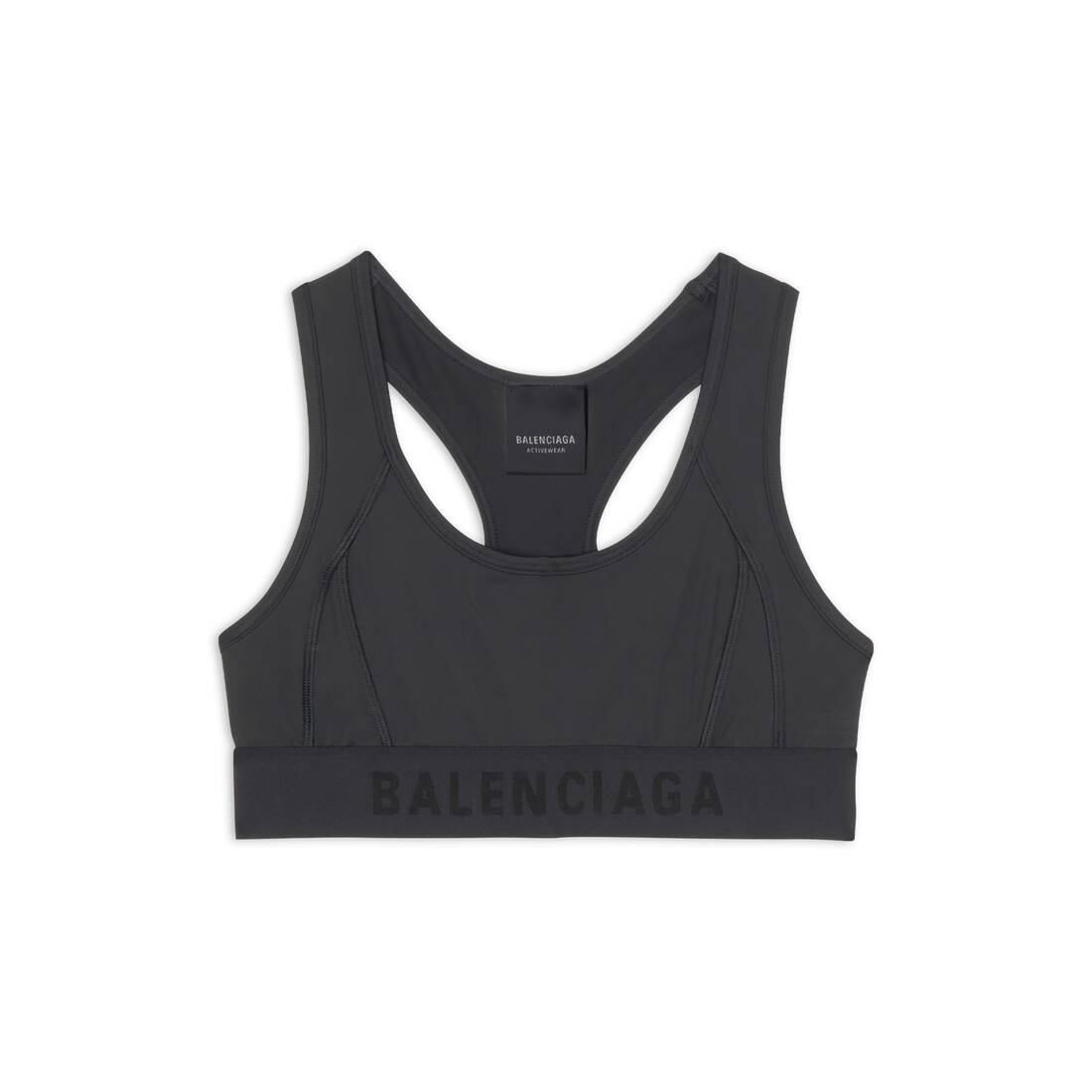 Women's 3b Sports Icon Athletic Sports Bra in Black - 1