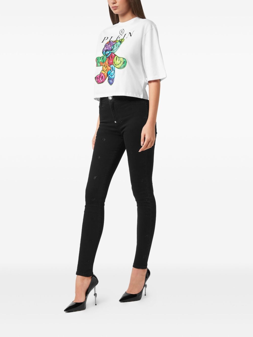 Teddy cropped T-shirt - 2