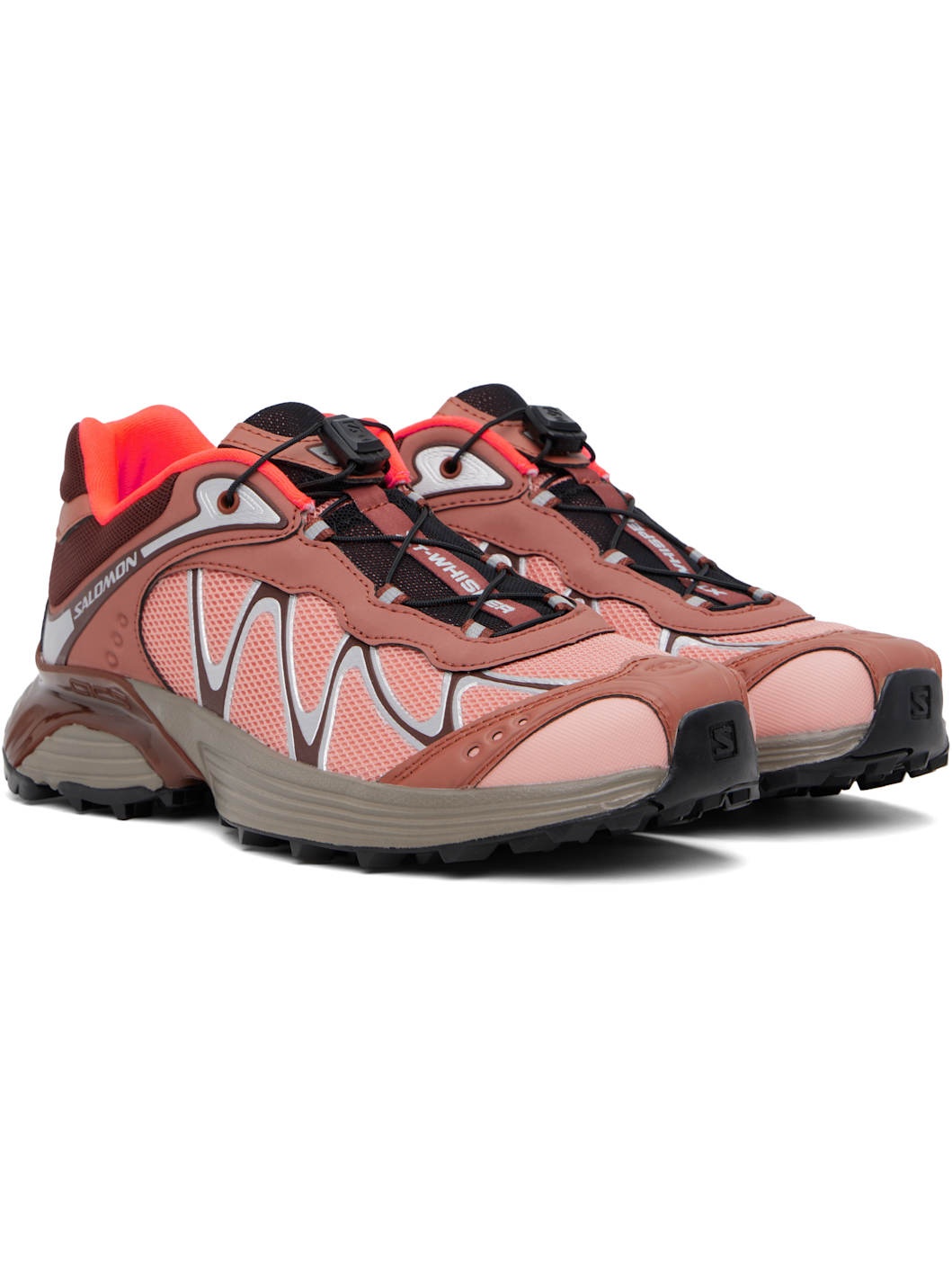 Burgundy & Pink XT-Whisper Sneakers - 4