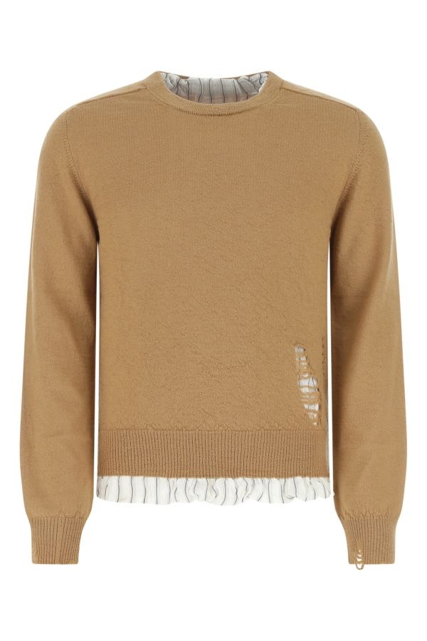 【送料&関税込】Maison Margiela Camel Wool Sweater Maison Margiela Camel wool sweater | gebnegozionline