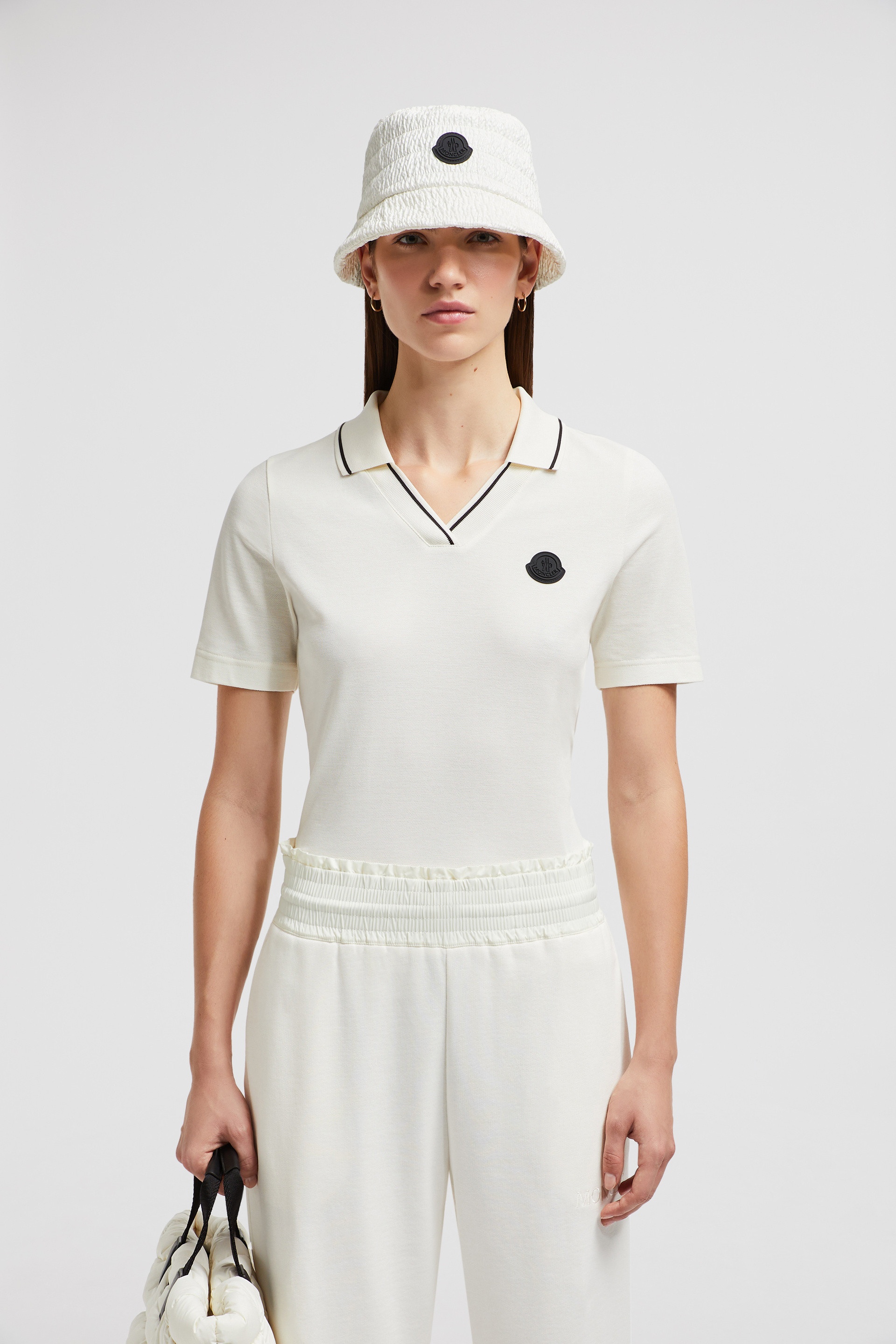 Logo Patch Cotton Piquet Polo Shirt - 2