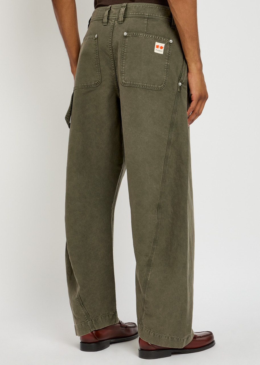 JW Anderson Twisted Seam Cotton Trousers - 3
