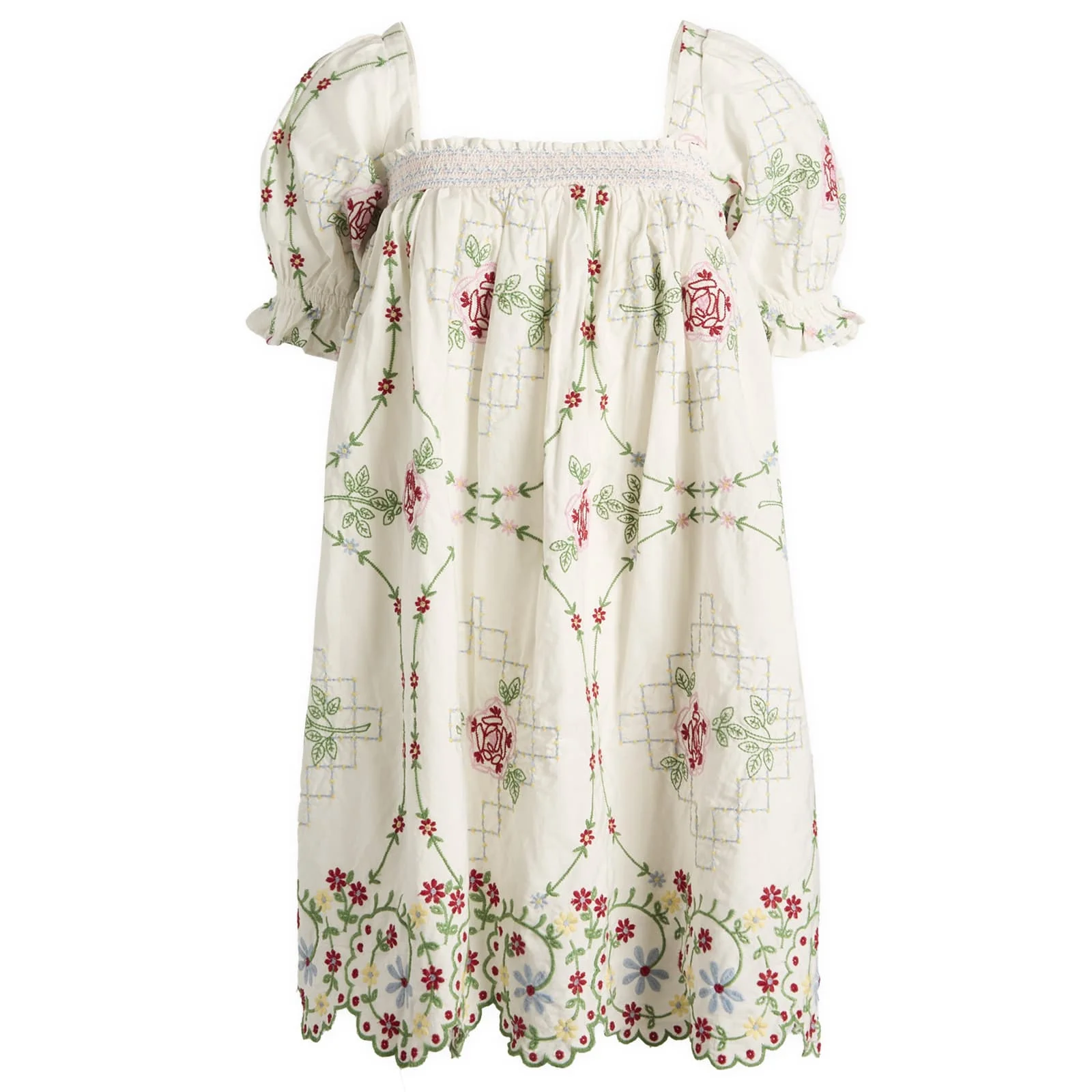 Damson Madder Lulu Mini Dress - 1