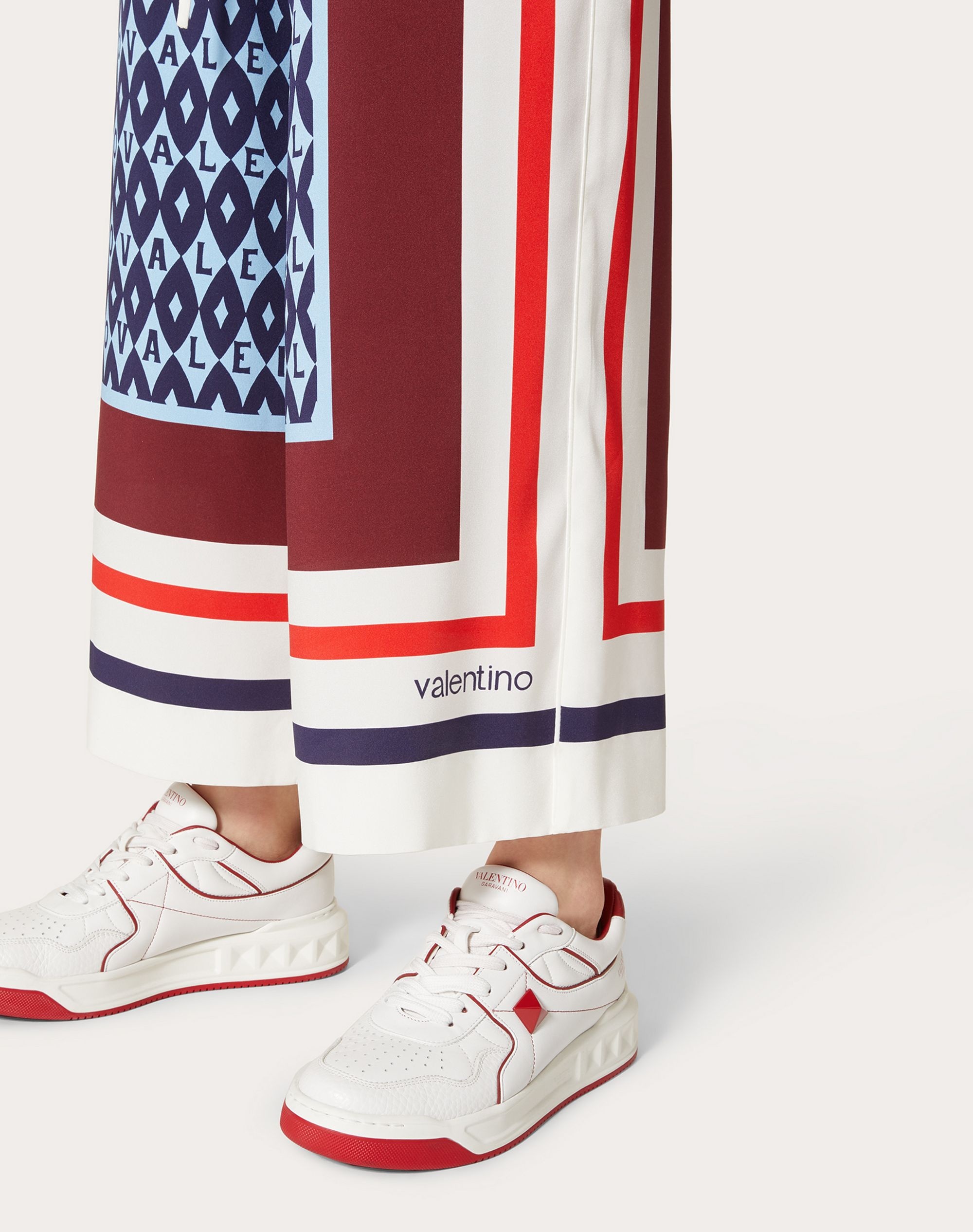 PRINTED TWILL PANTS - 5