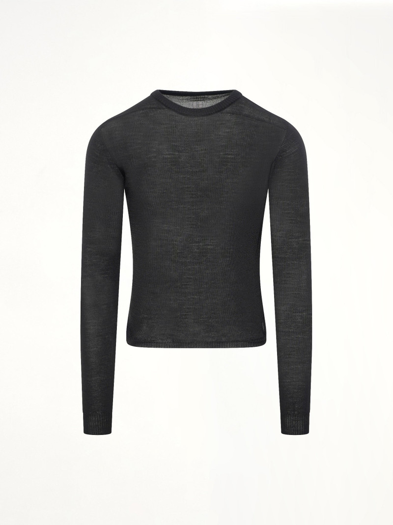 Rick Owens Cropped Biker in Black outlook