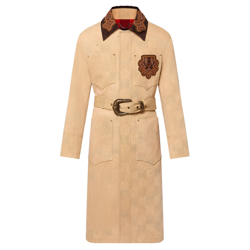 Damier Cotton Workwear Parka 1