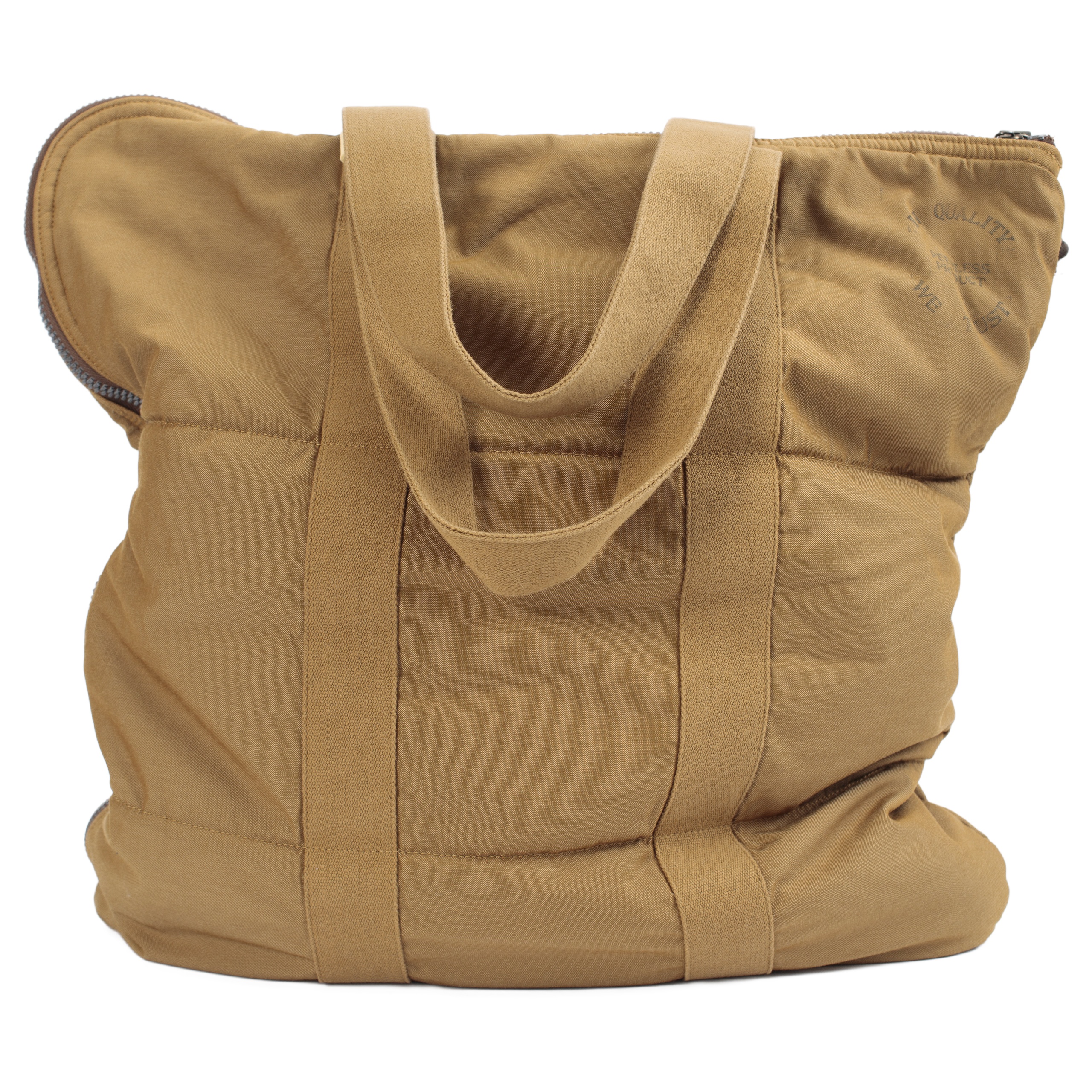 BROWN SLEEPER TOTE BAG - 2