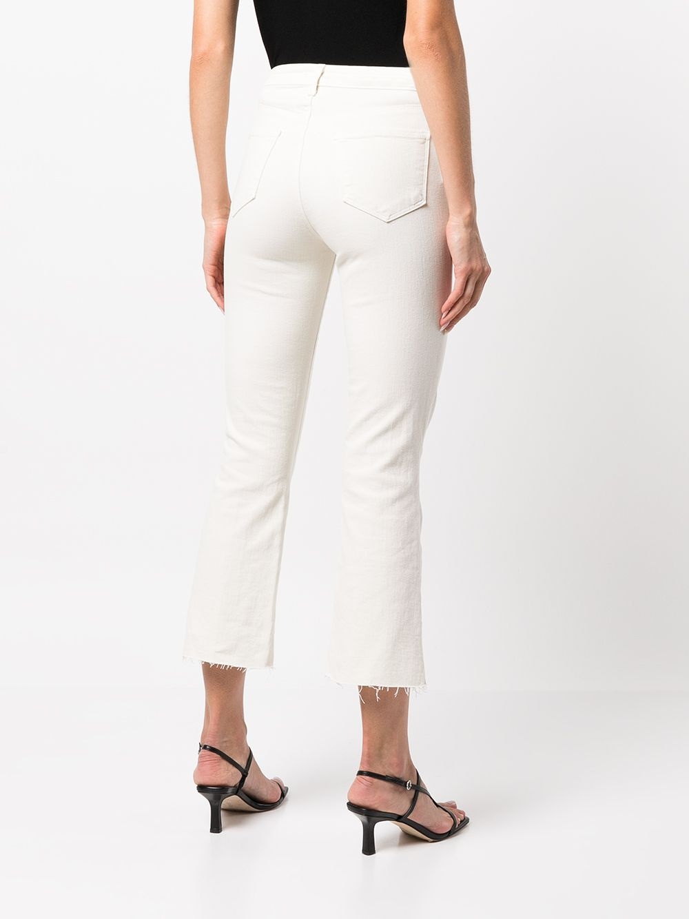 Kendra cropped flared jeans - 4