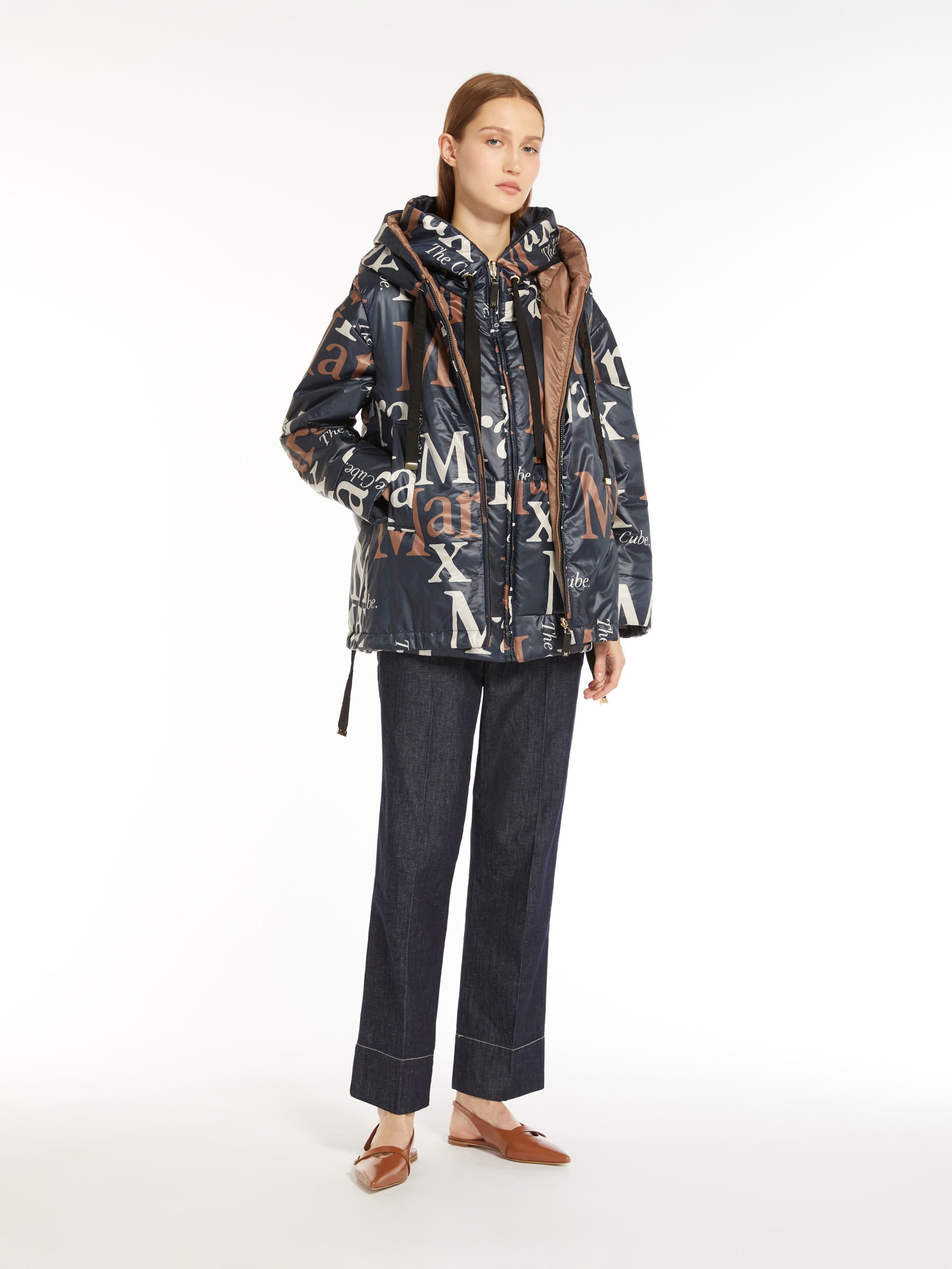 LOGOS Reversible gilet in water-resistant printed canvas - 2
