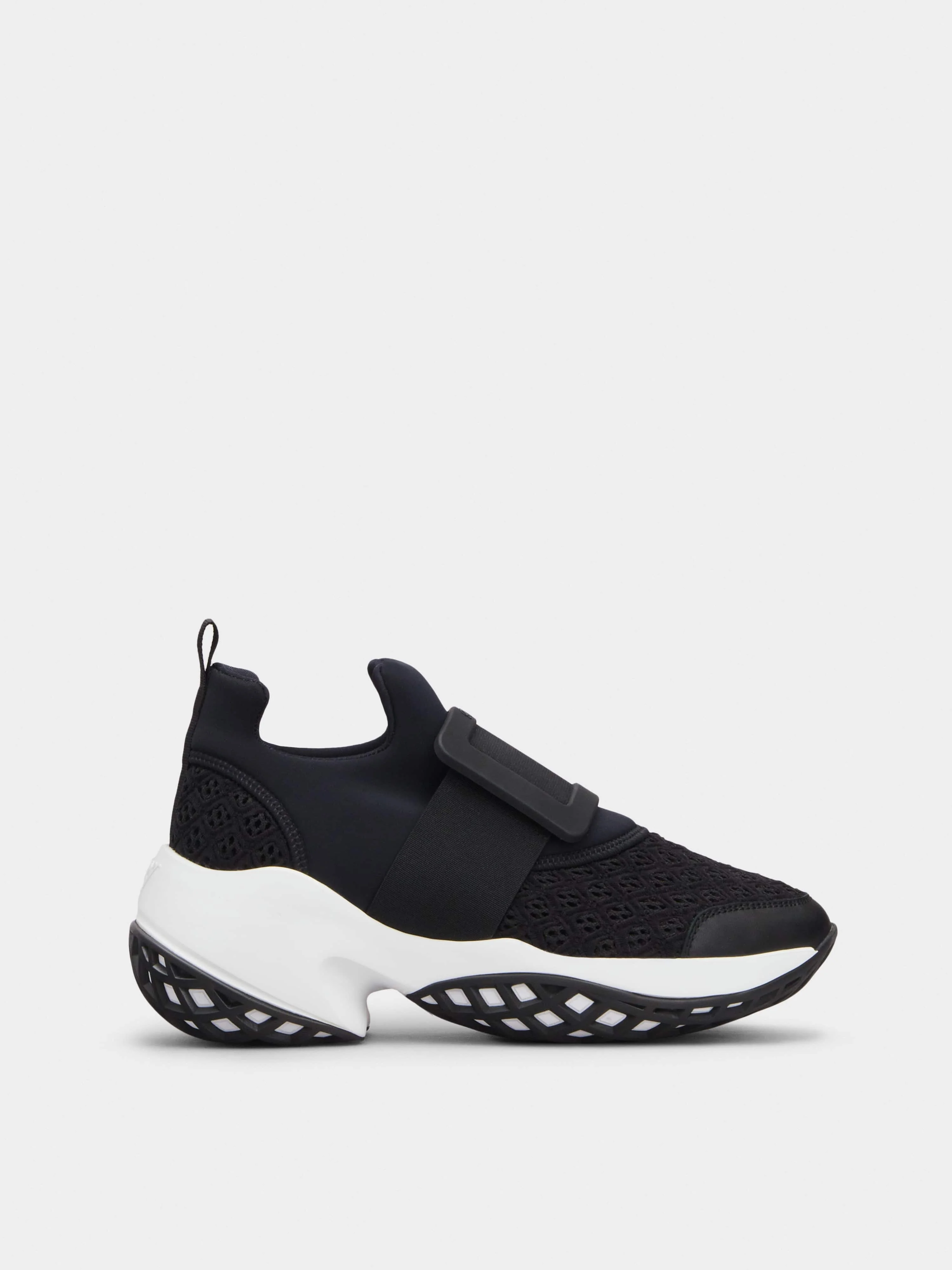 Viv' Run Covered Buckle Sneakers in Technical Fabrics - 1