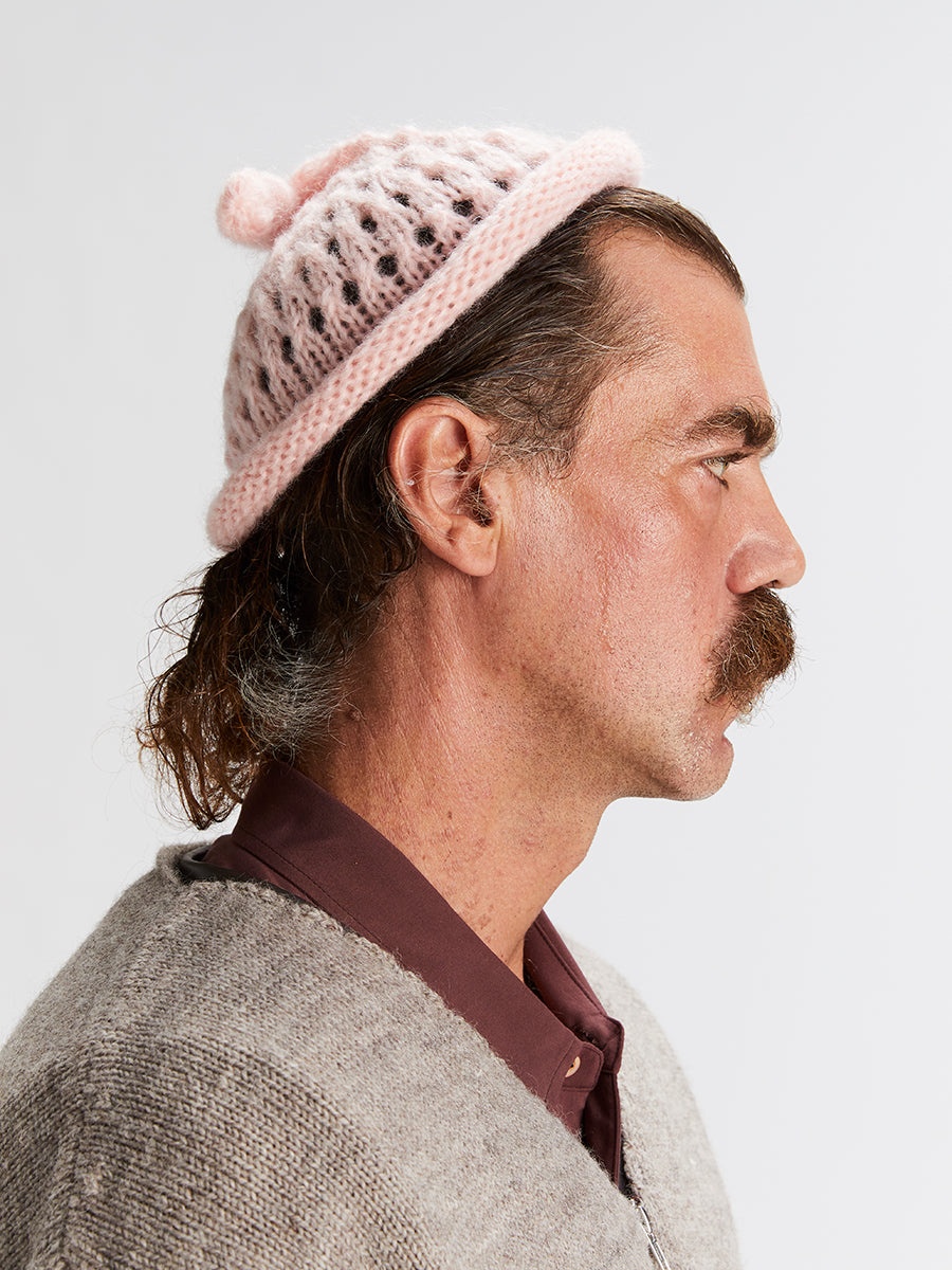 Condom Beanie Solid Shy Pink - 1