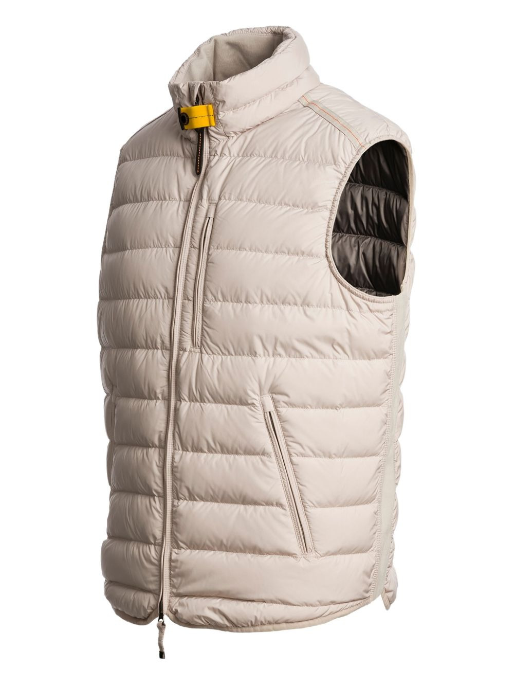 quilted zip-front gilet - 3