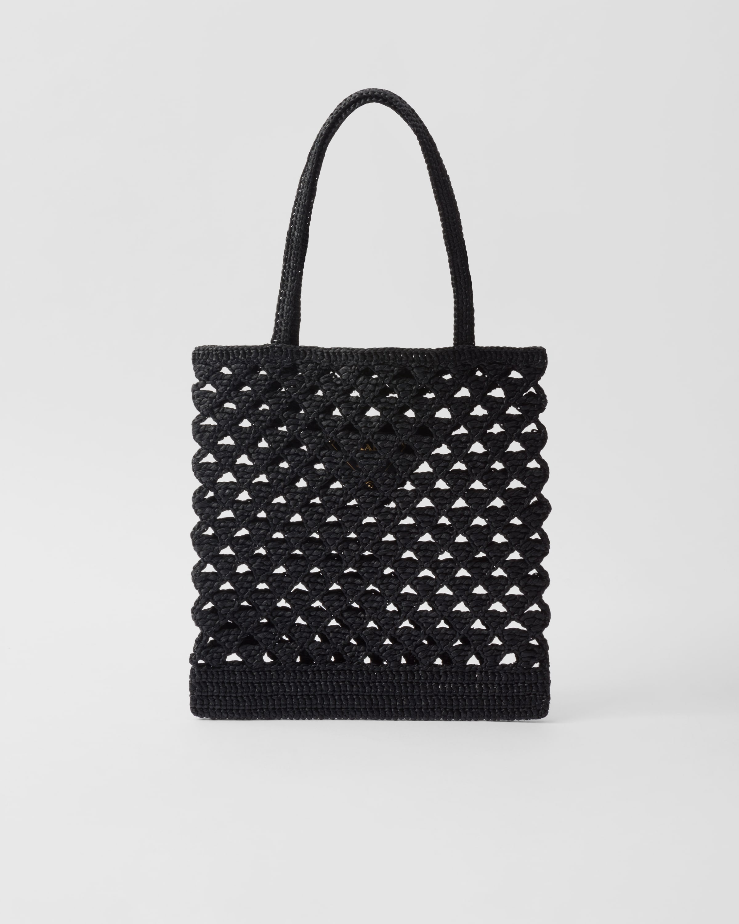 トートバッグ [PRADA] fabric crochet tote bag Prada Woven fabric crochet tote bag | REVERSIBLE