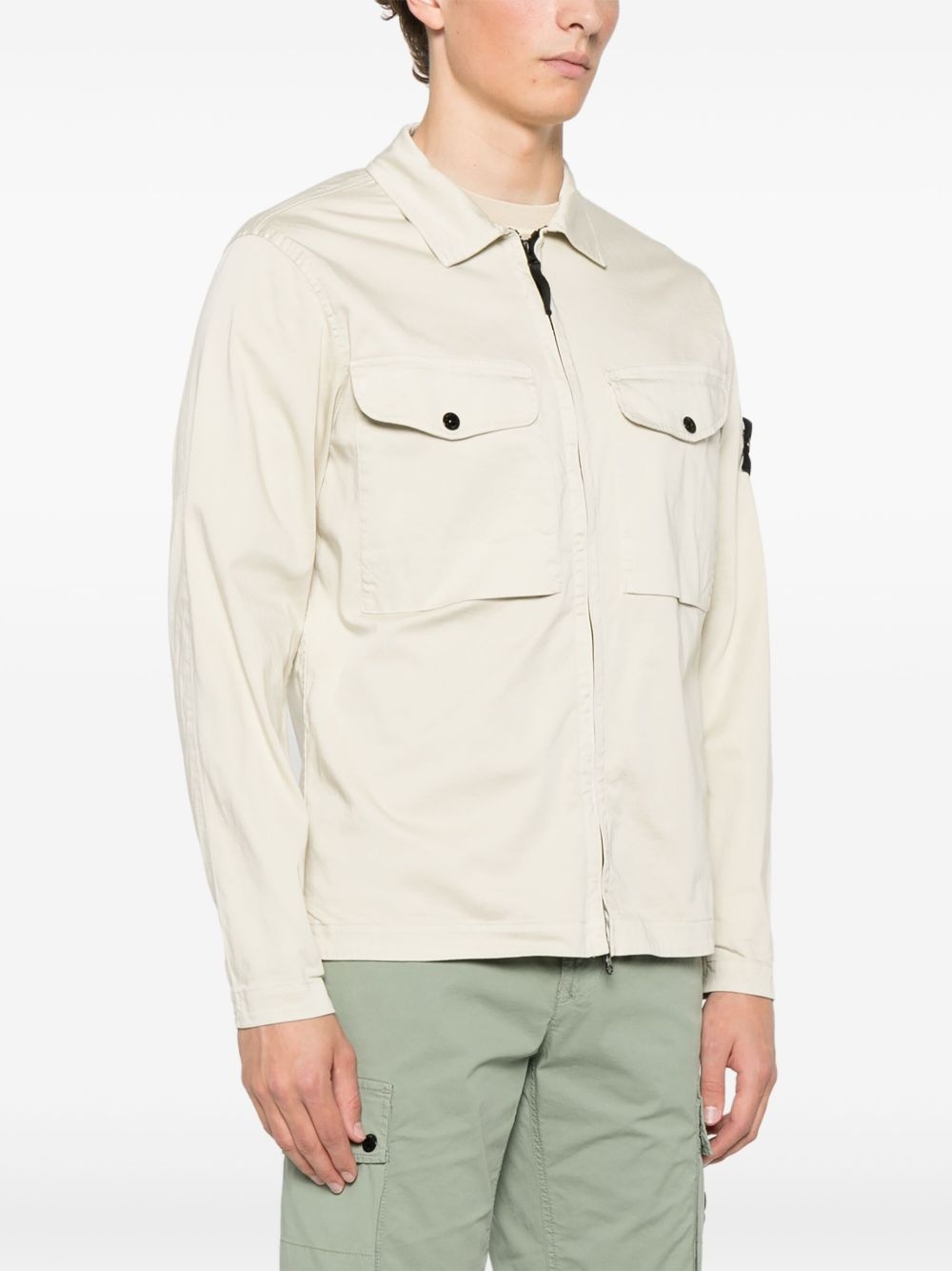 detachable-badge jacket - 3