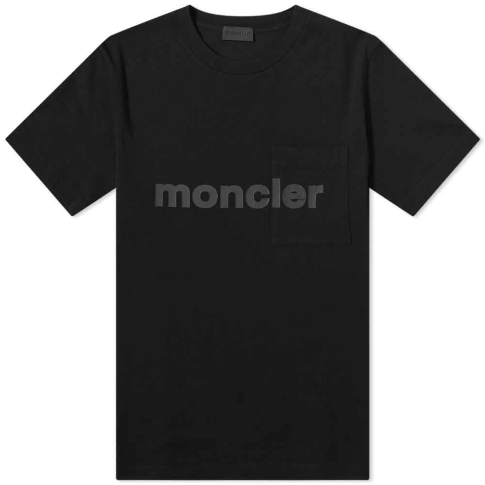 Moncler Slogan Logo Tee - 1