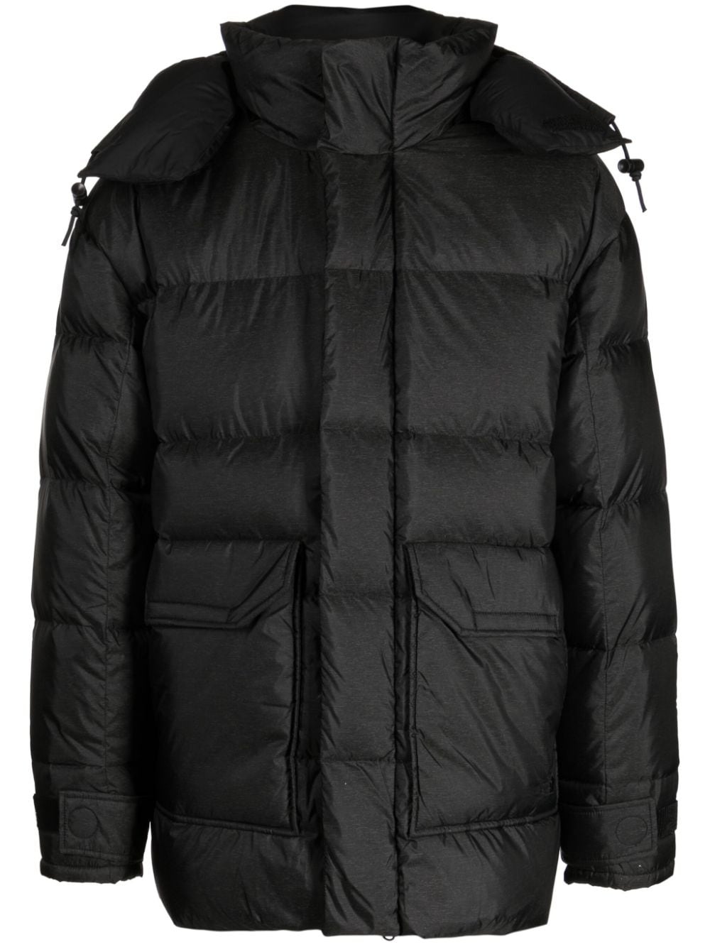 padded hooded jacket - 1