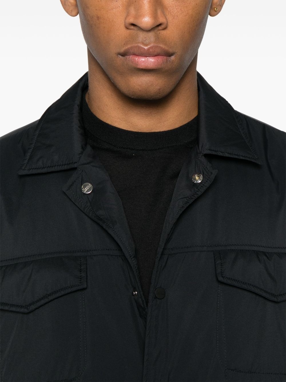 padded shirt jacket - 5
