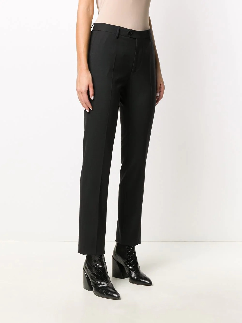 slim-fit tailored trousers - 3