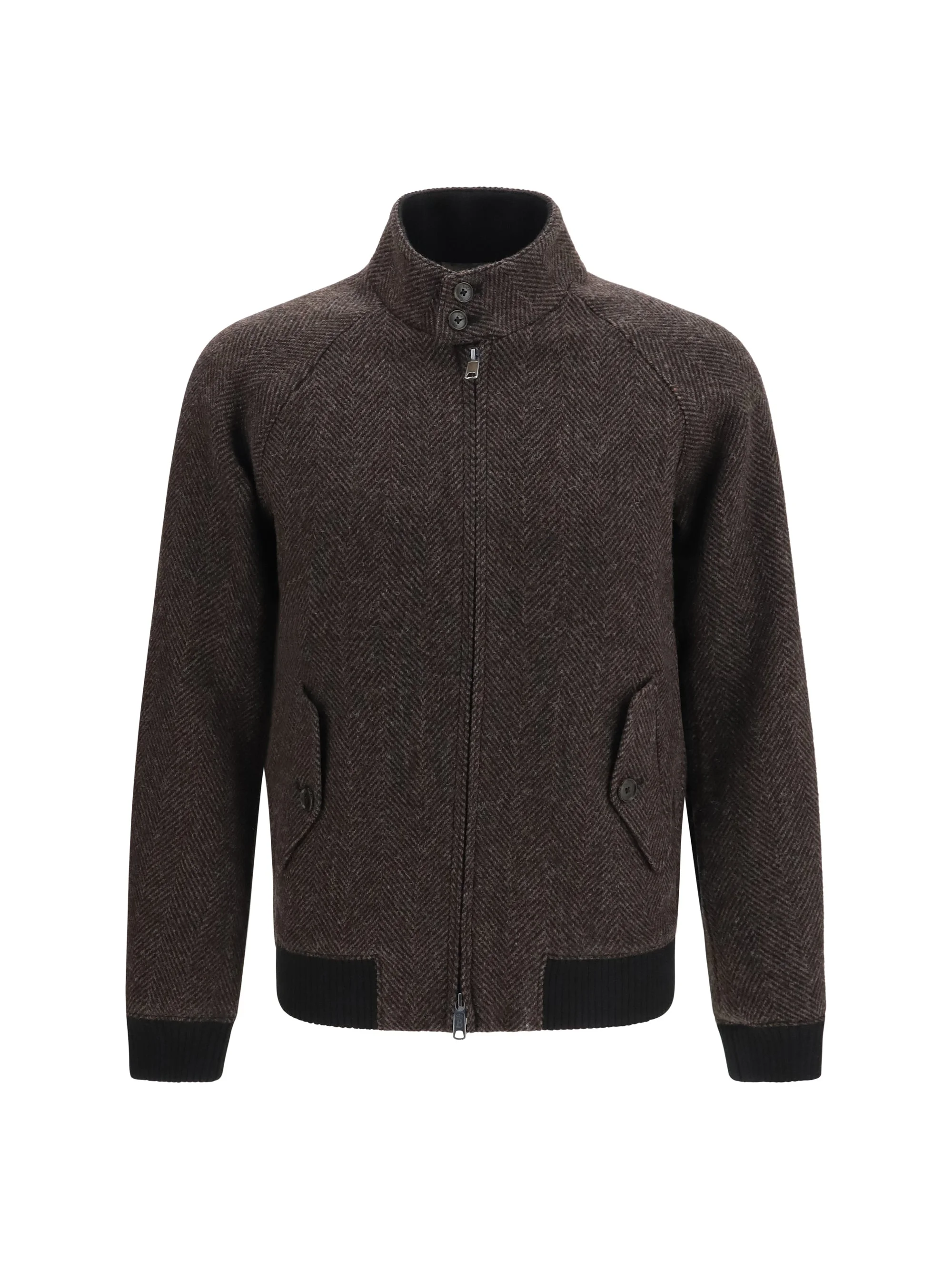 Baracuta Herringbone G9 Jacket Brown - 1