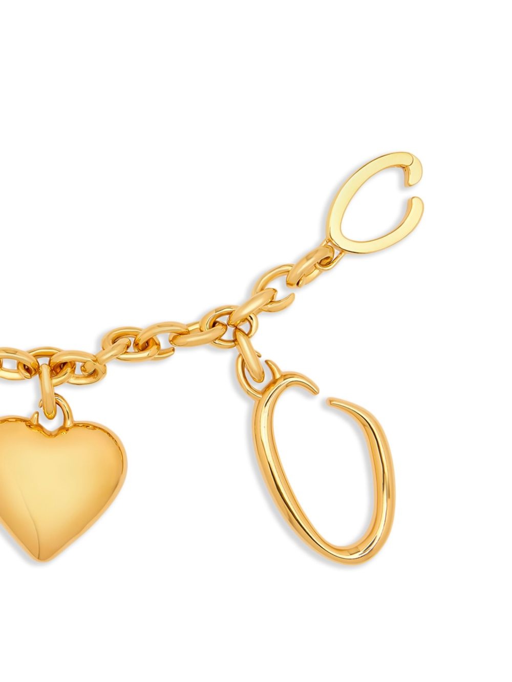 Heart O bag charm - 2