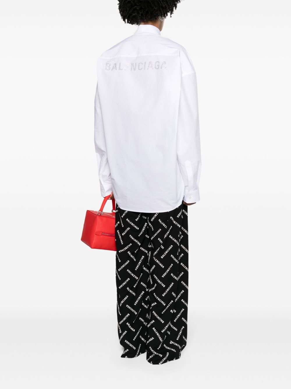 drop-shoulder cotton shirt - 2