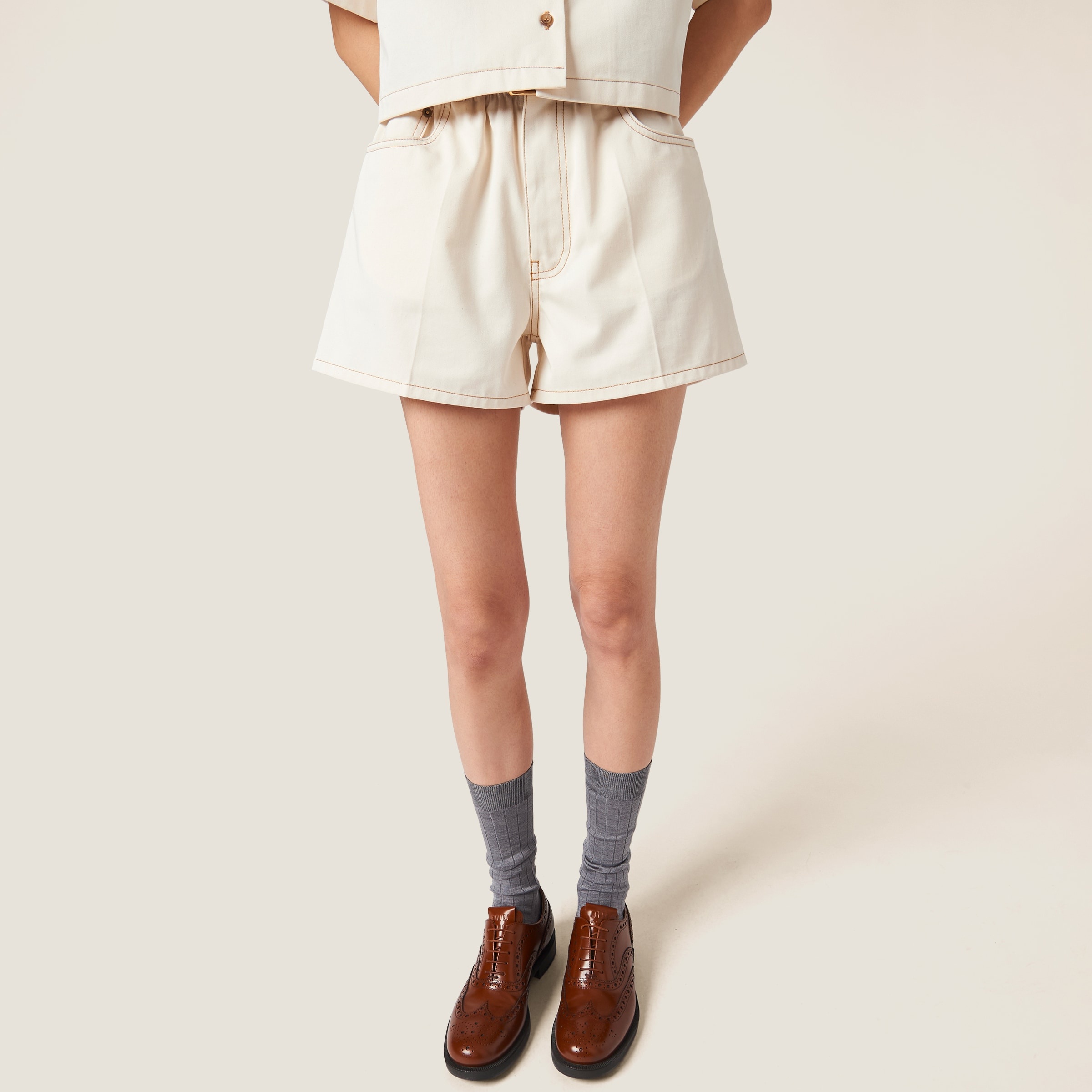 Denim shorts - 5