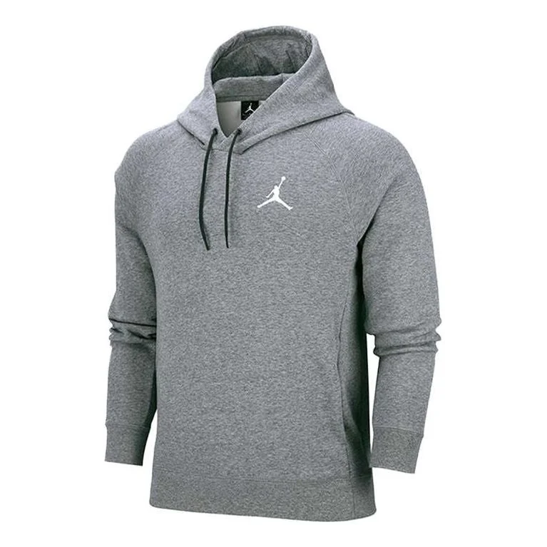 Air Jordan Fleece Hoodie 'Grey' 823067-091 - 1