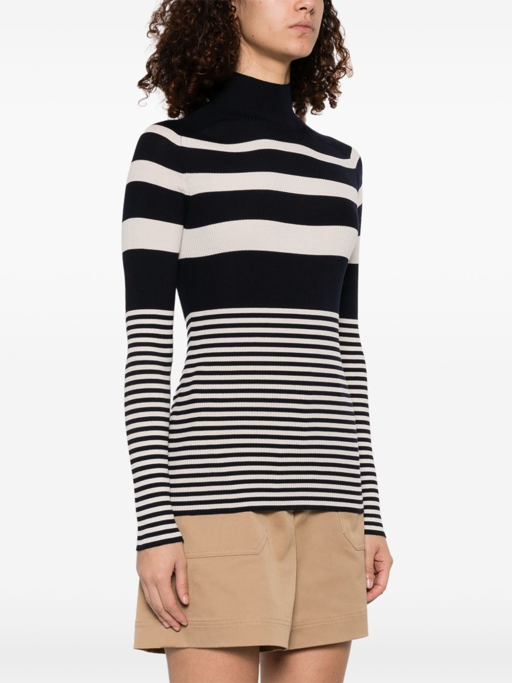 striped wool sweater - 3