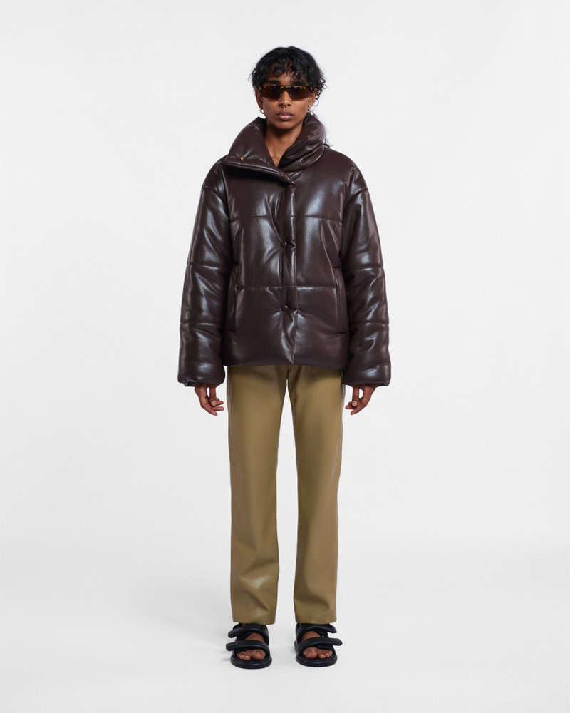 Okobor™ Alt-Leather Puffer Jacket 1