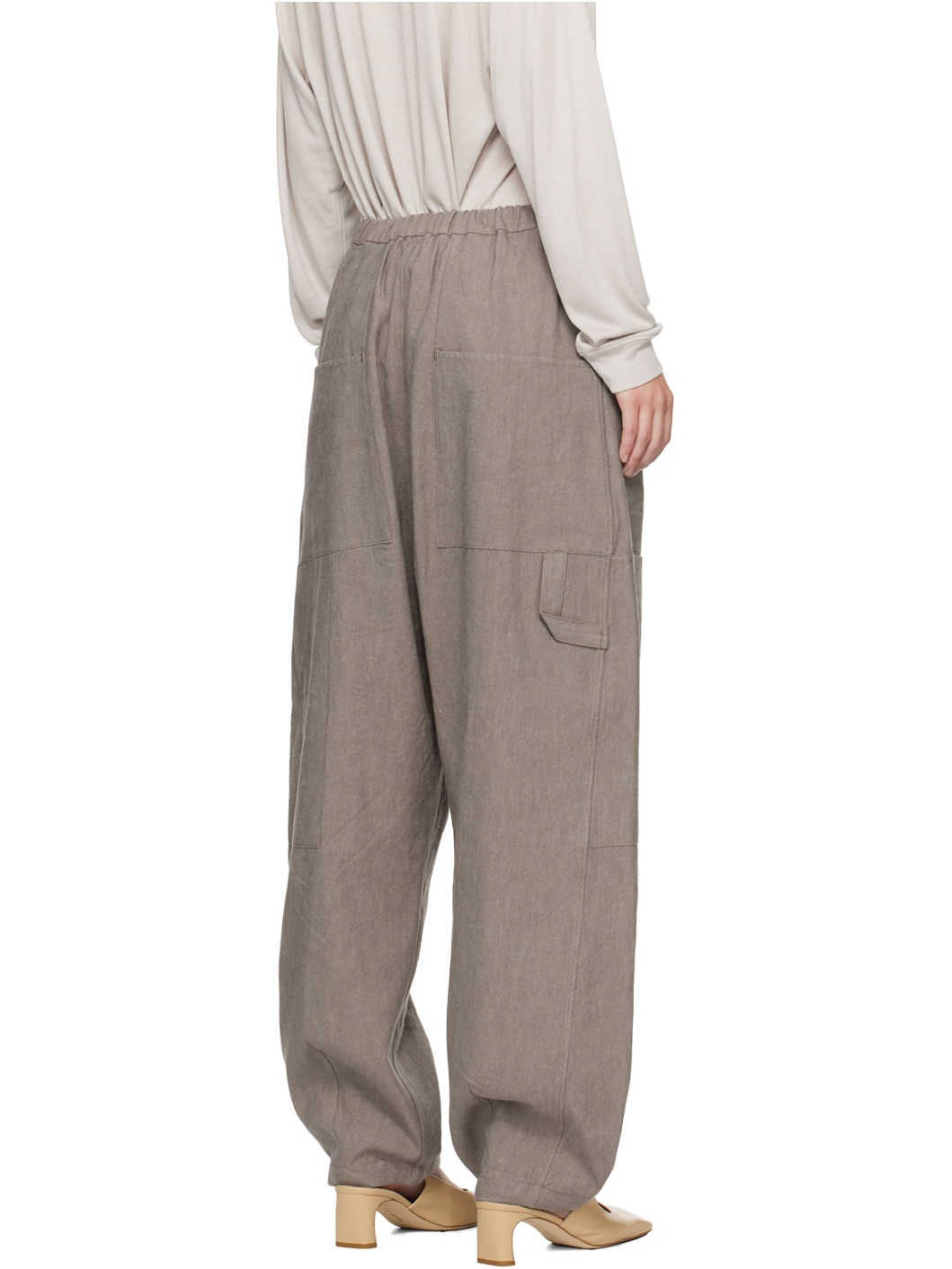 Taupe Painter Trousers - 3