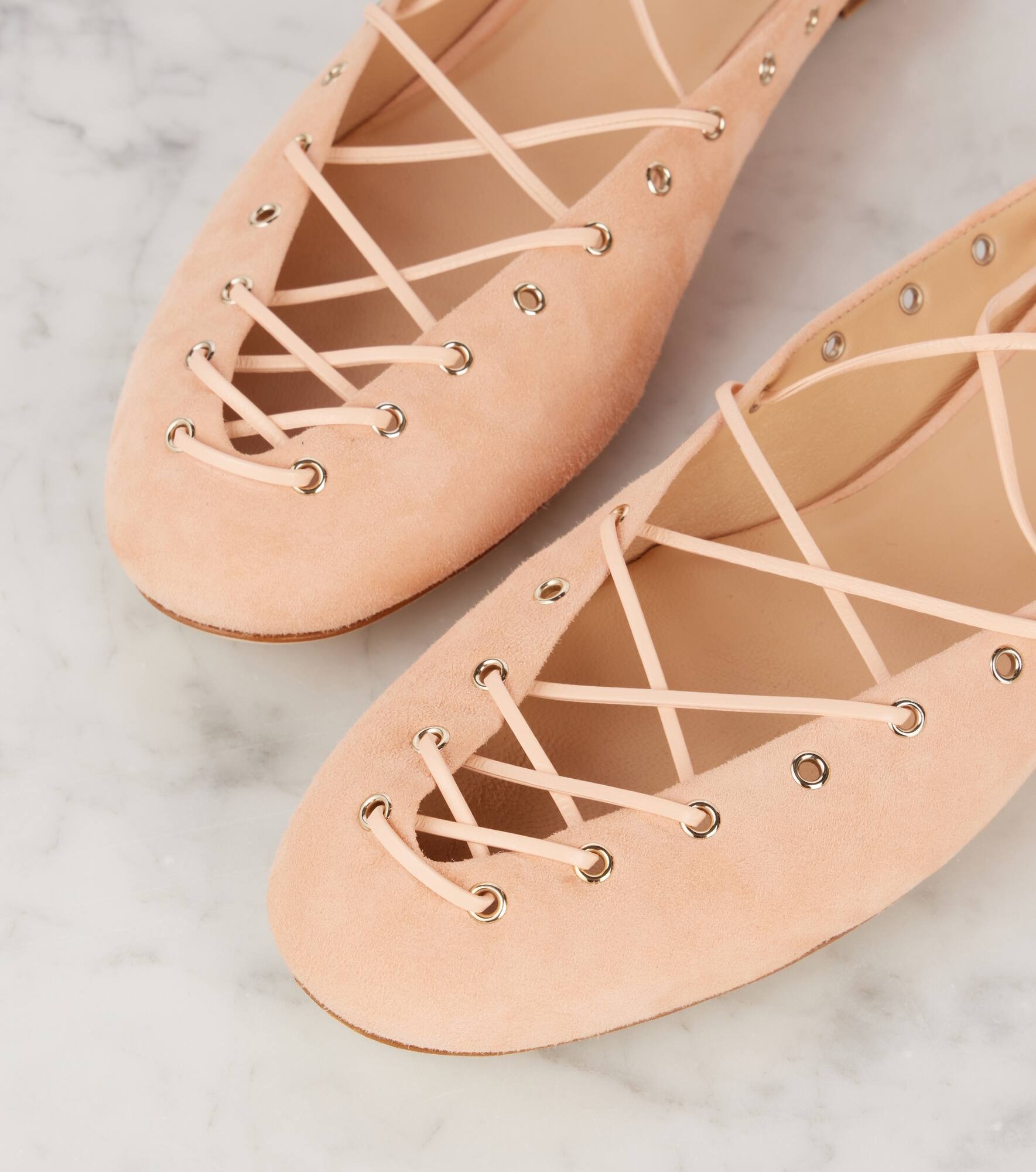 Ghillies suede flats - 5