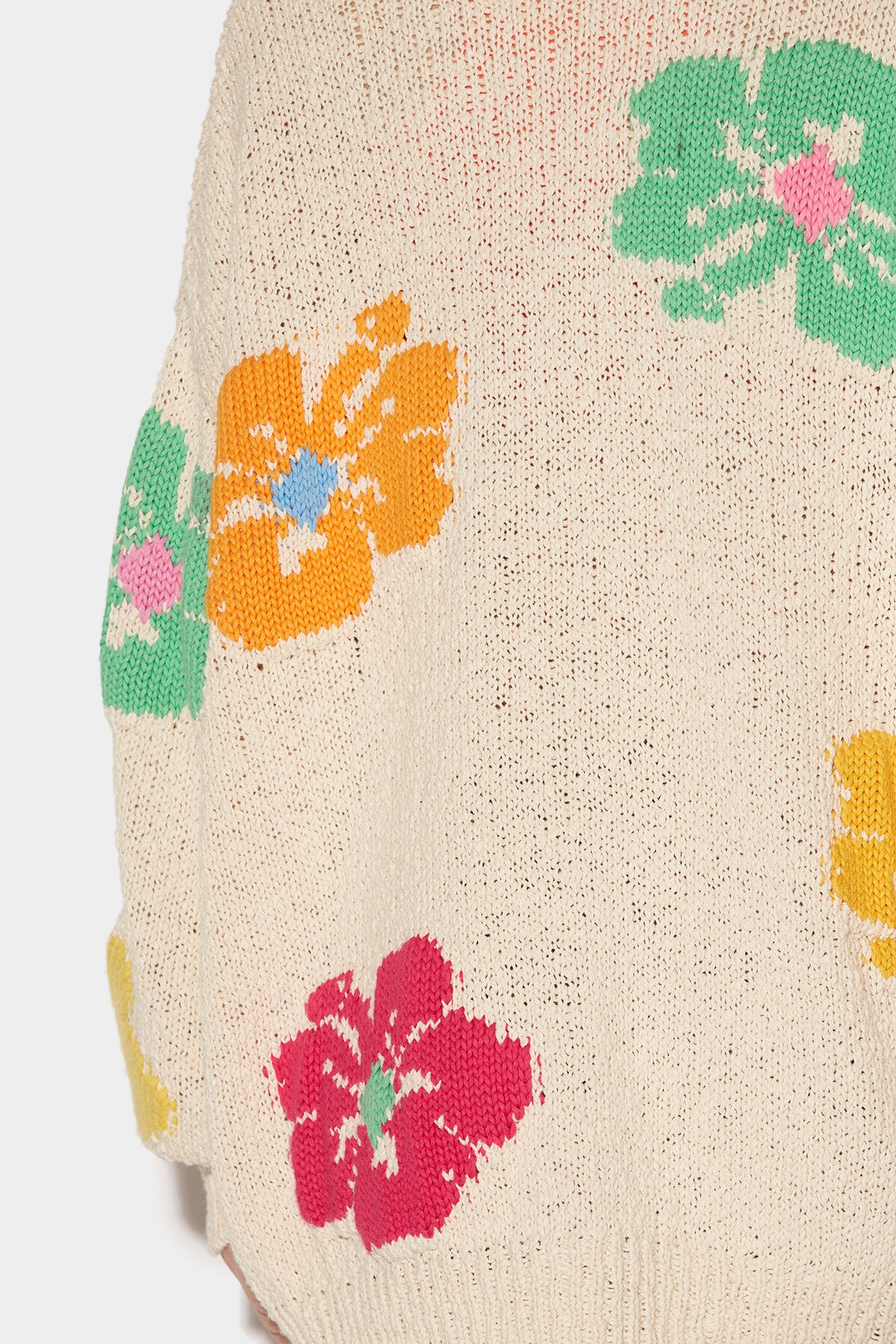 HYBISCUS OVERSIZE CARDIGAN - 4