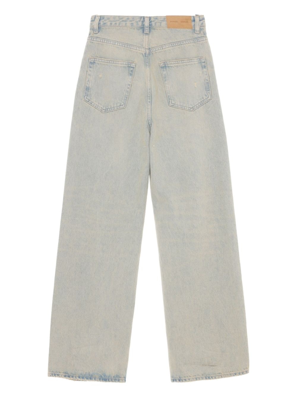 Shelly cotton wide-leg jeans - 6