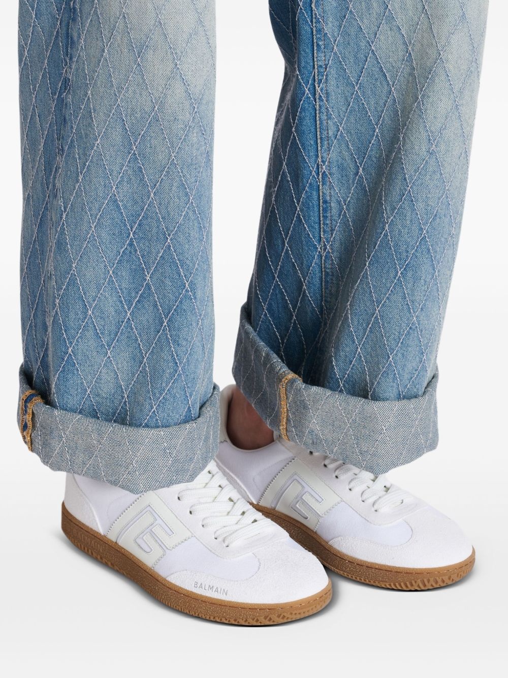 Swan low-top sneakers - 7