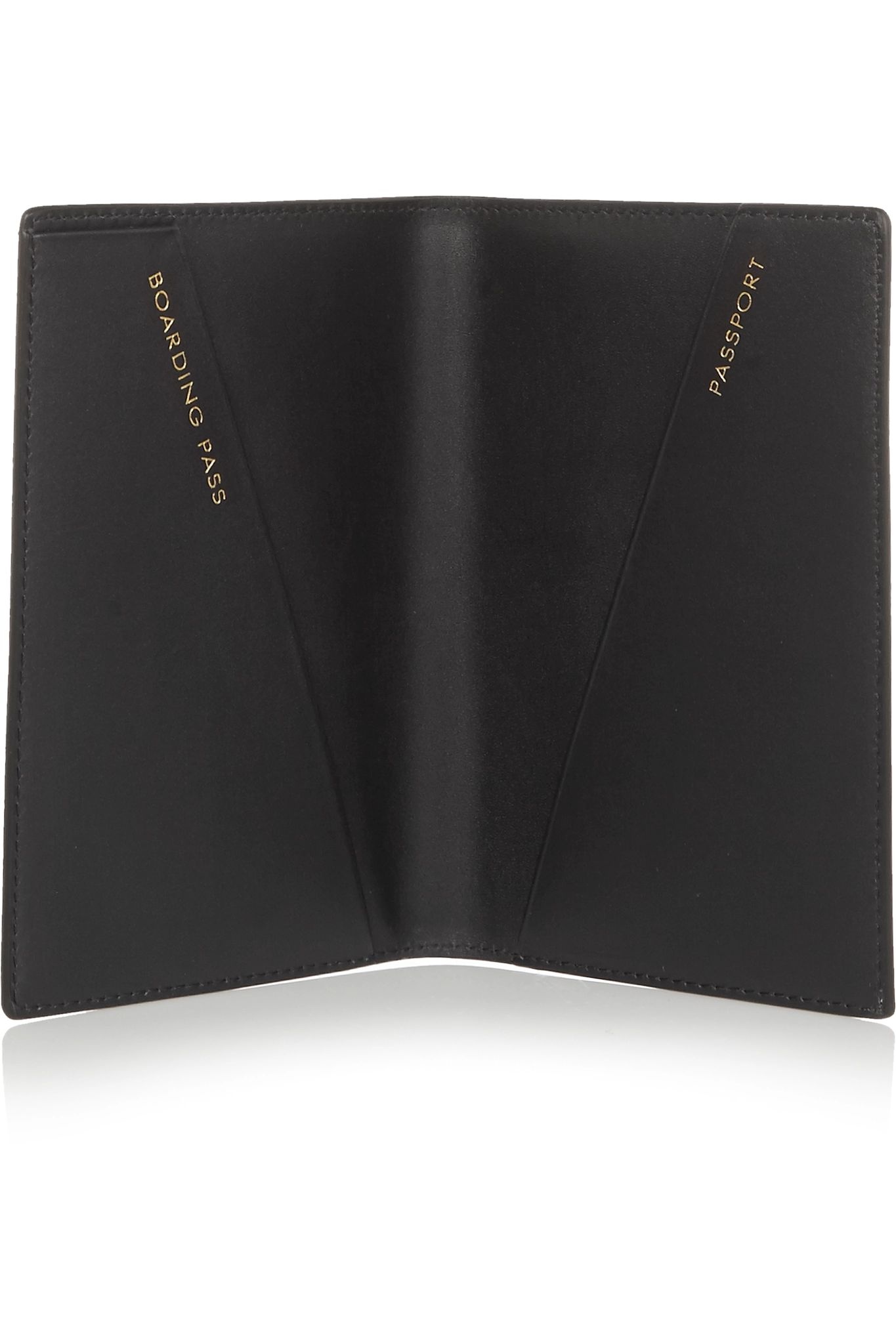 Textured-leather passport cover - 3