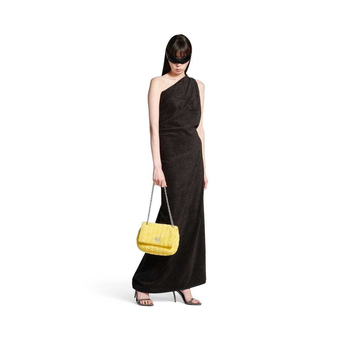 Women's Monaco Mini Bag Quilted Towel Fabric  in Yellow - 2