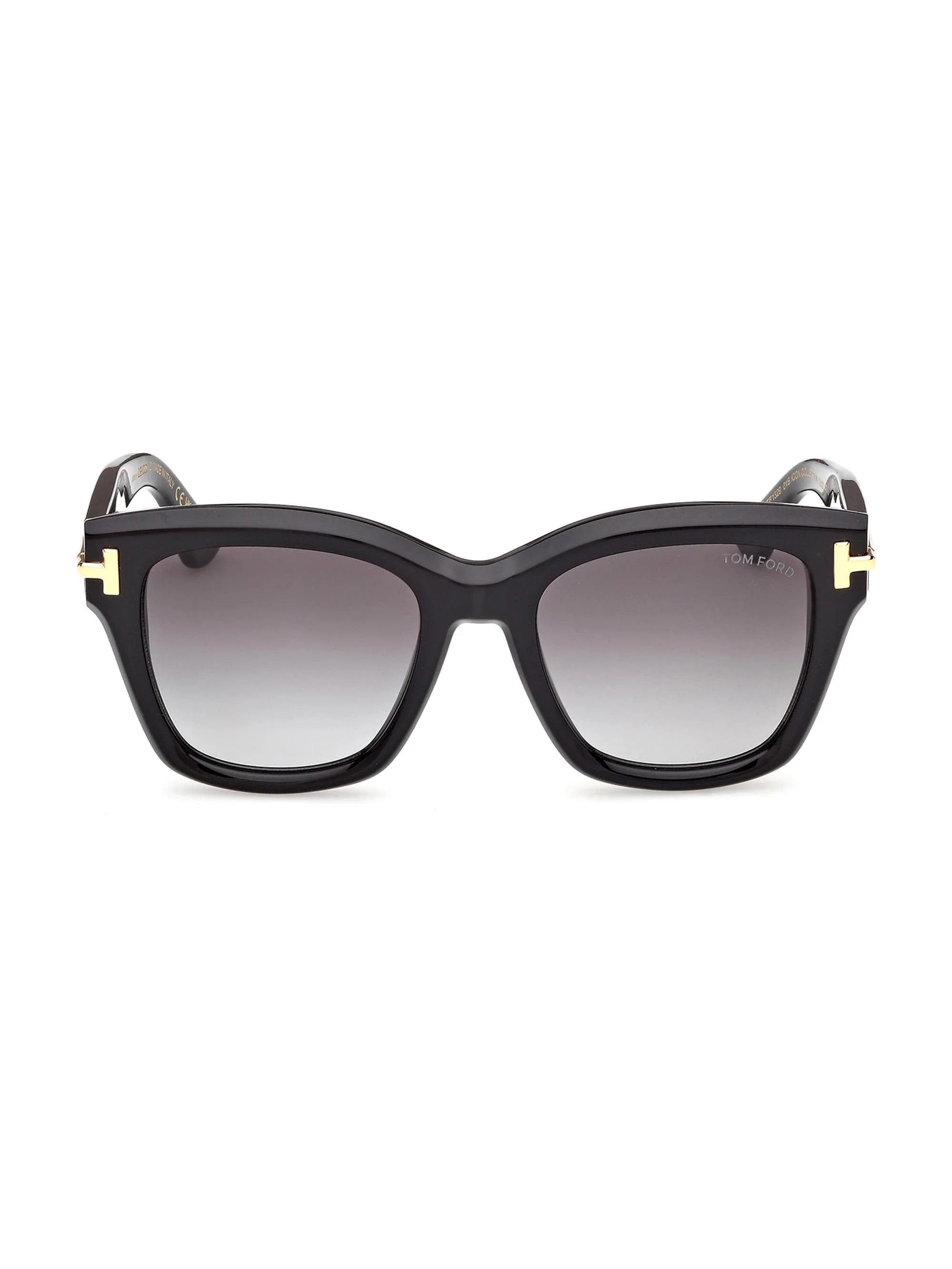 Women's TOM FORD Icon 53MM Square Sunglasses - Black - 1