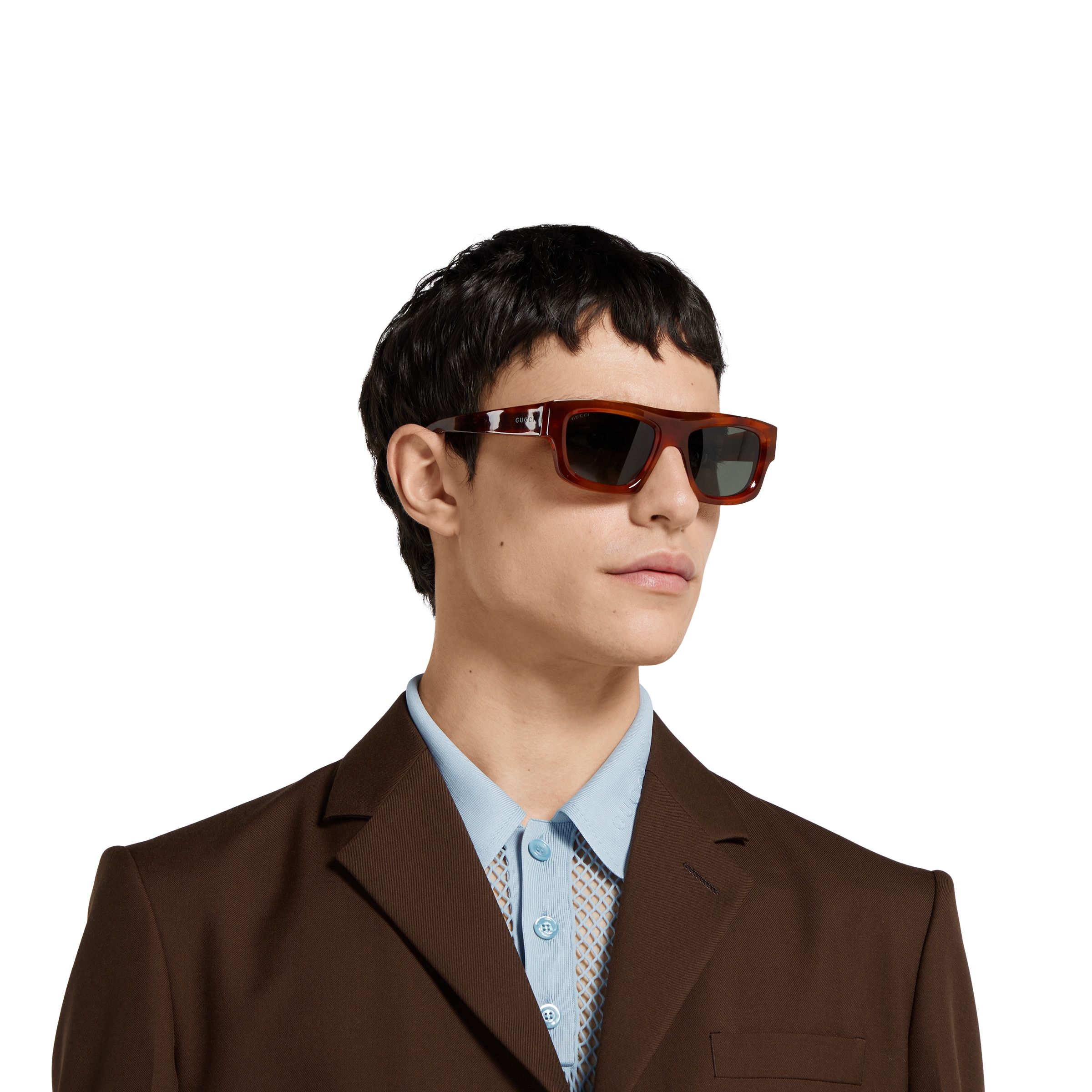 Rectangular frame sunglasses - 3