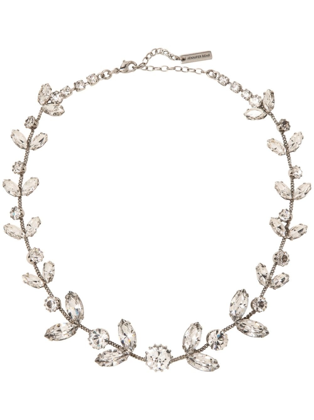 Liza crystal chain necklace - 1