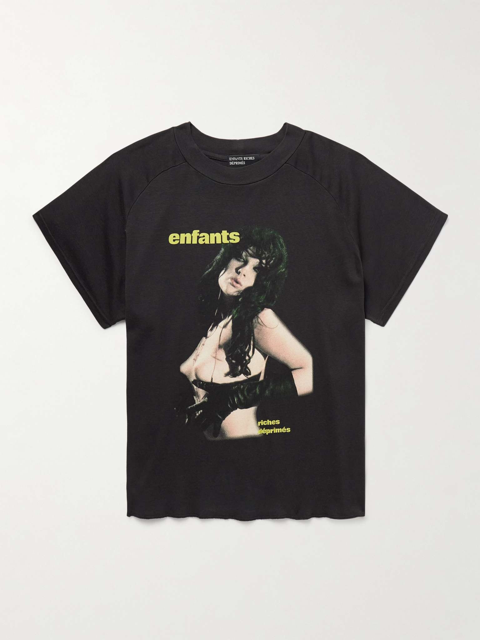 Printed Cotton-Jersey T-Shirt - 1