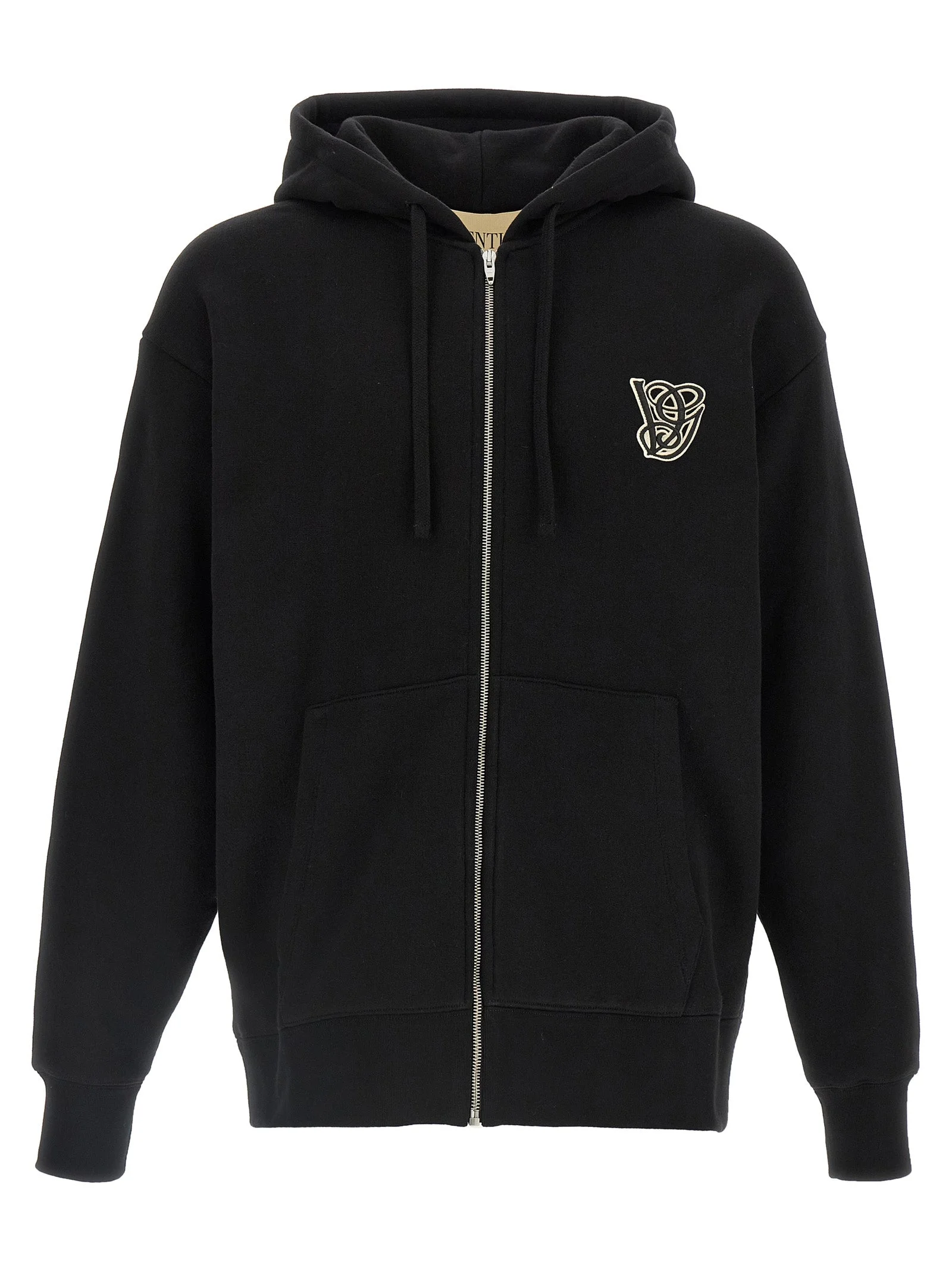 Valentino Garavani Men Valentino Garavani Hoodie Vg Patch - 1