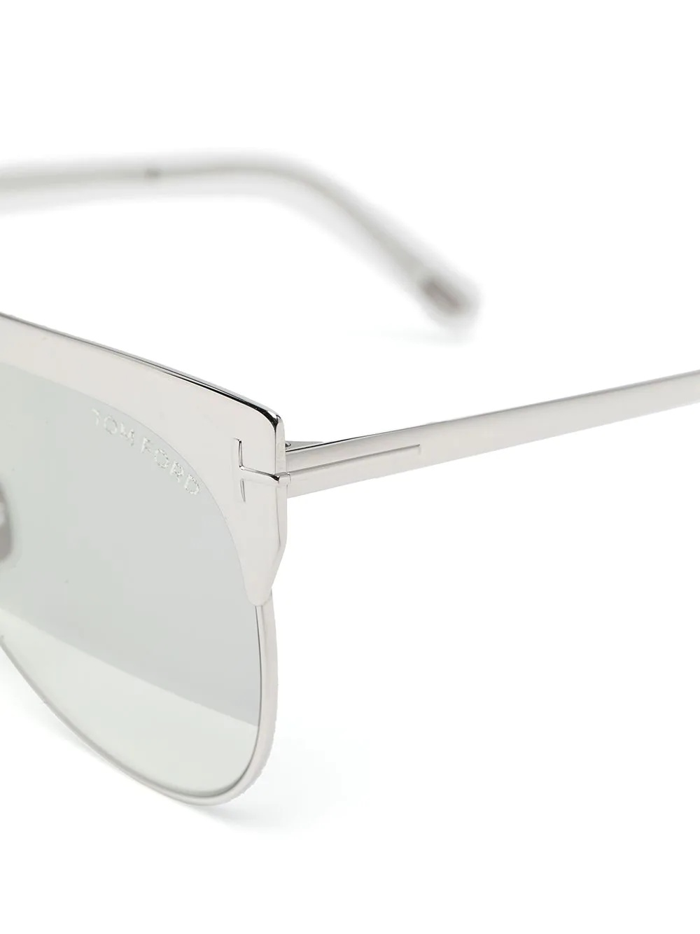 mirrored shield sunglasses - 3